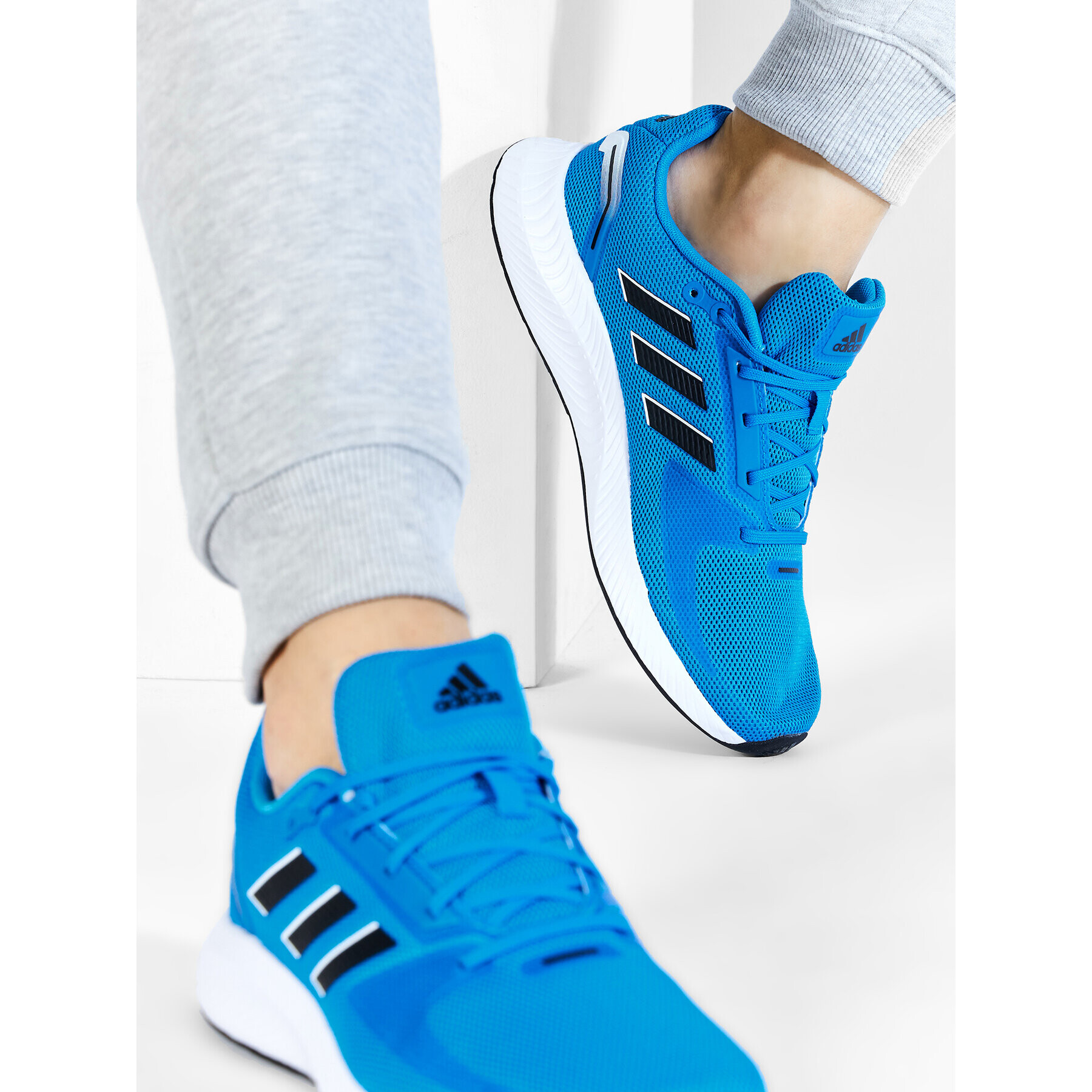 adidas Обувки Runfalcon GX8237 Син - Pepit.bg