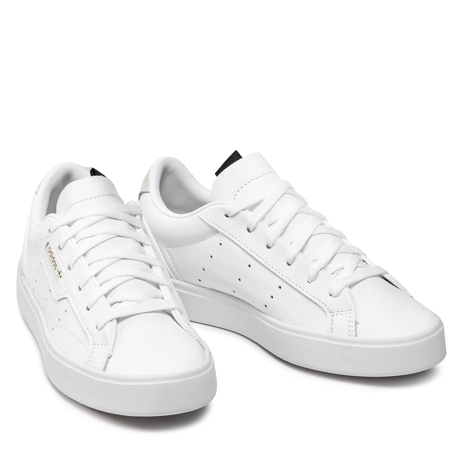 adidas Обувки Sleek W DB3258 Бял - Pepit.bg