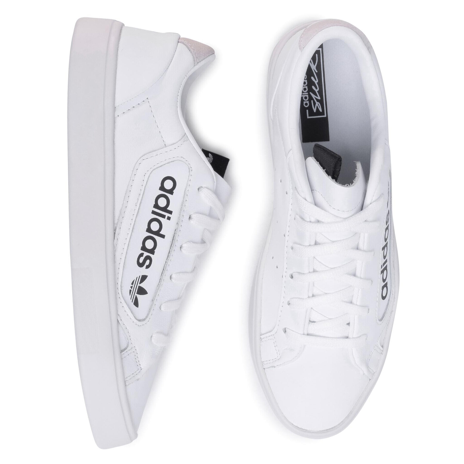 adidas Обувки Sleek W EF4935 Бял - Pepit.bg