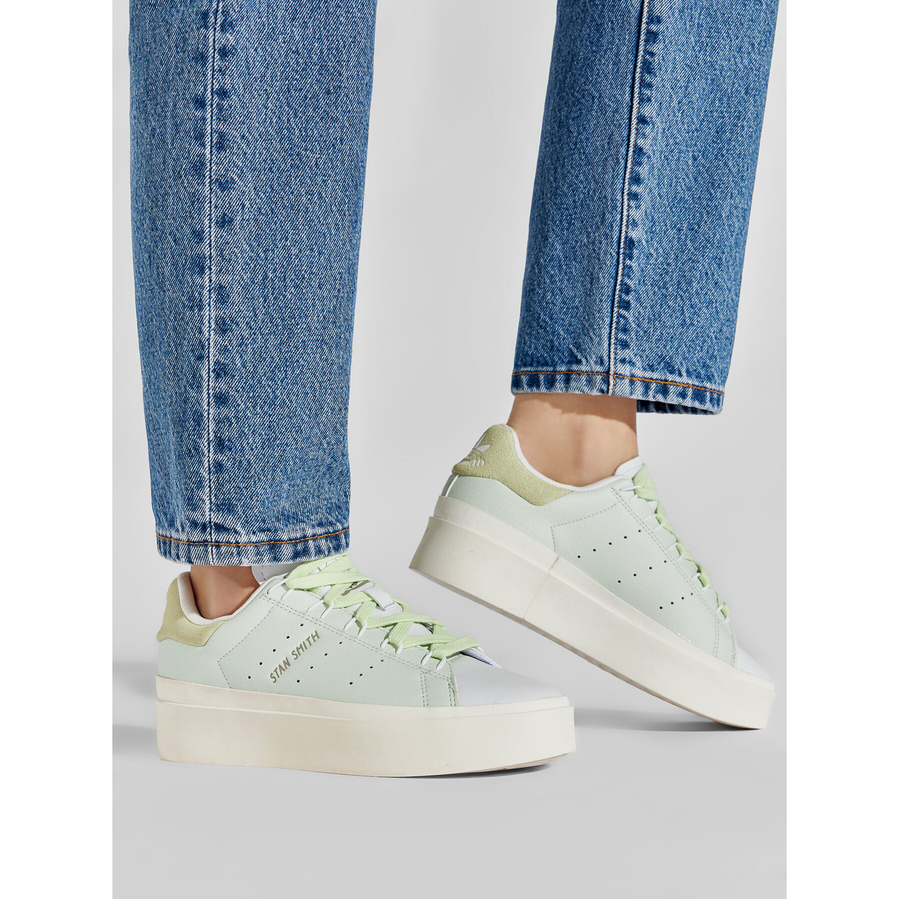 adidas Обувки Stan Smith Bonega W GY9343 Зелен - Pepit.bg