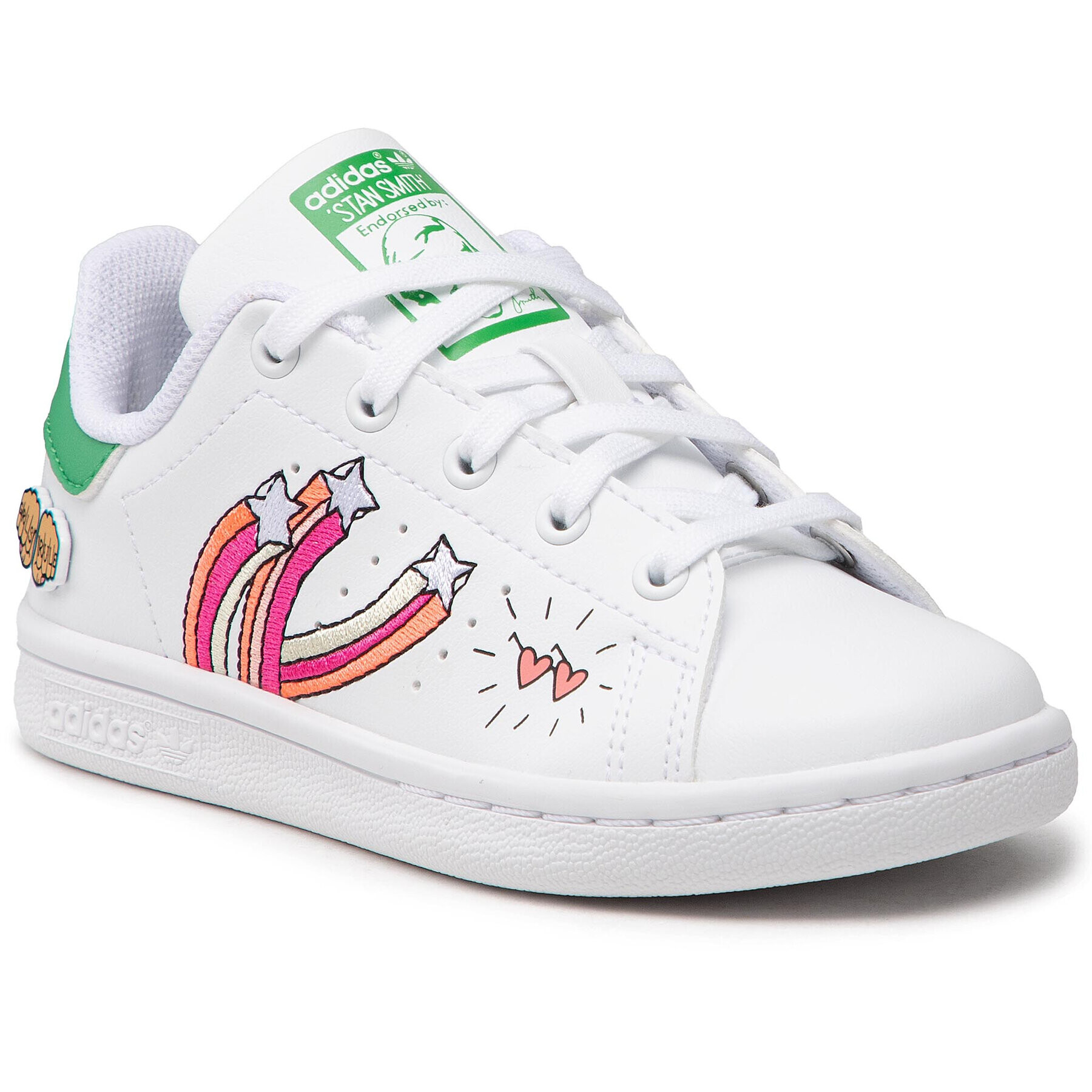 adidas Обувки Stan Smith C FX5977 Бял - Pepit.bg