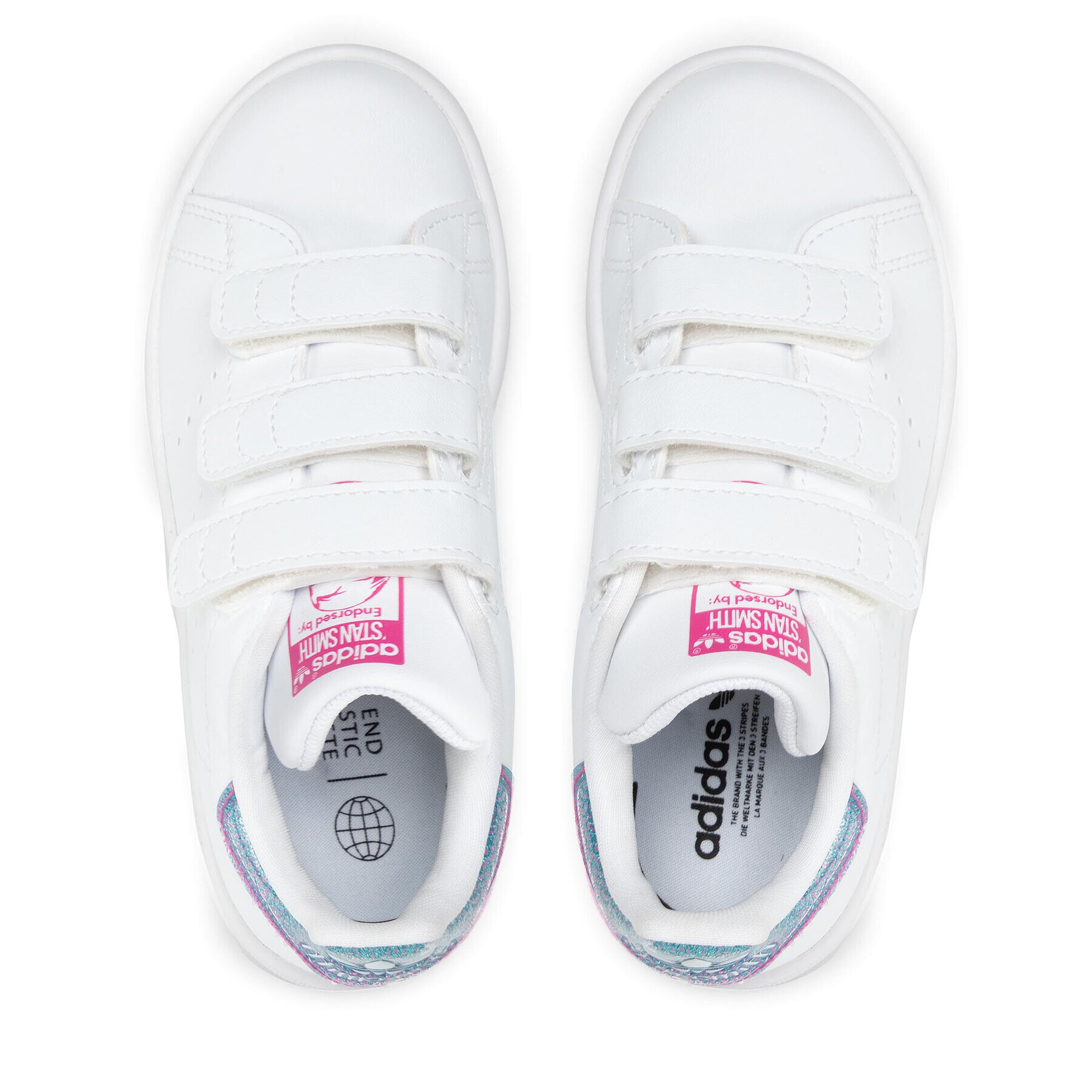 adidas Обувки Stan Smith Cf C GZ1549 Бял - Pepit.bg