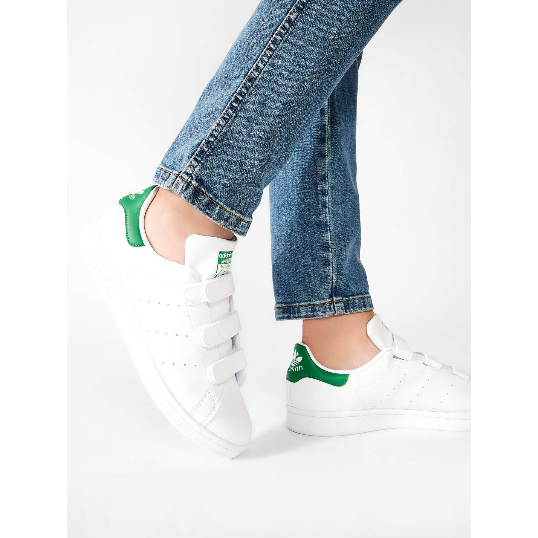 adidas Обувки Stan Smith Cf FX5509 Бял - Pepit.bg