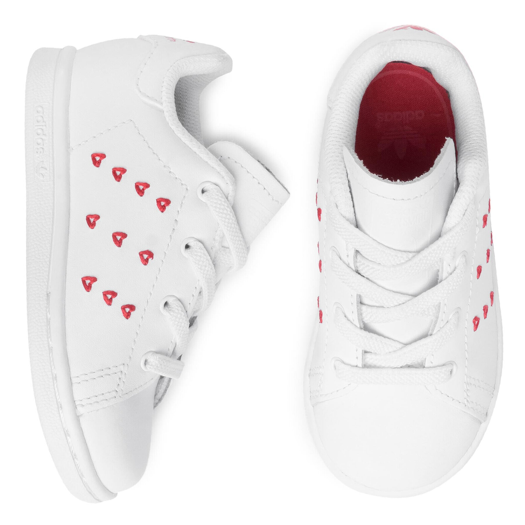 adidas Обувки Stan Smith El I EG6498 Бял - Pepit.bg