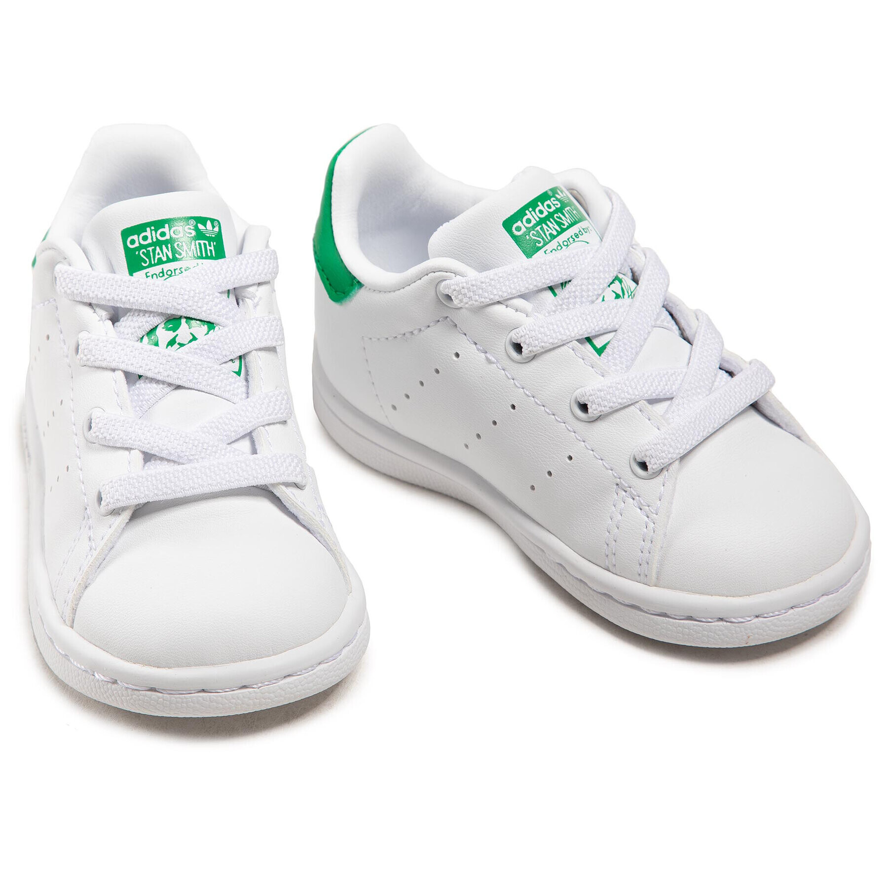 adidas Обувки Stan Smith El I FX7528 Бял - Pepit.bg