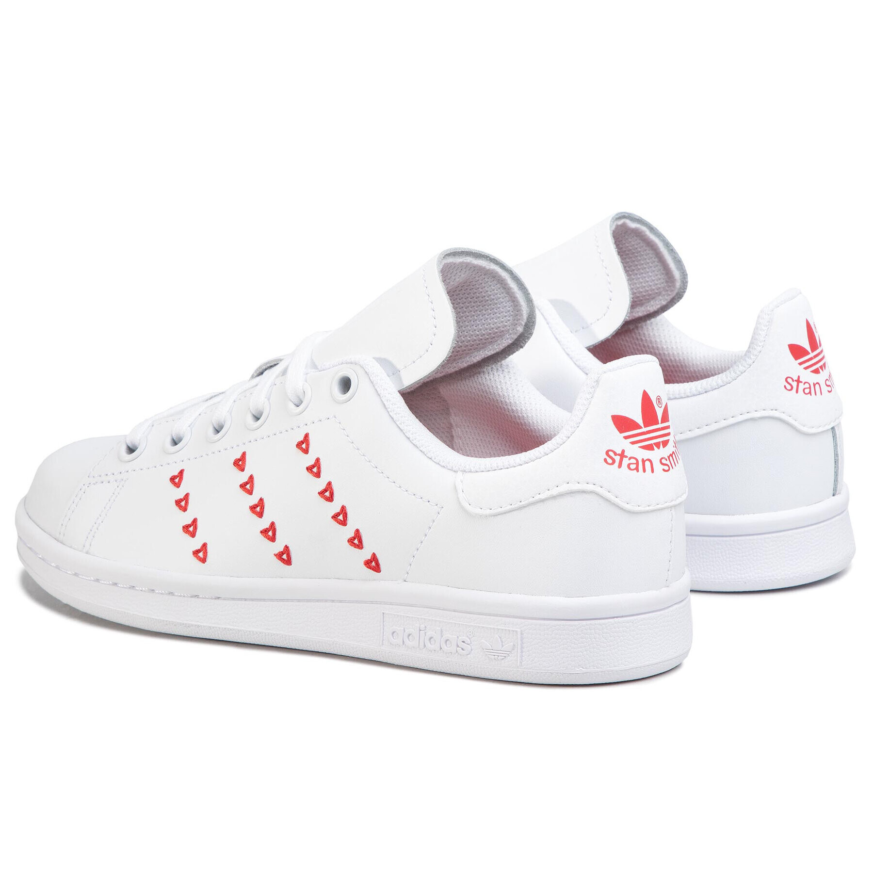 adidas Обувки Stan Smith J EG6495 Бял - Pepit.bg