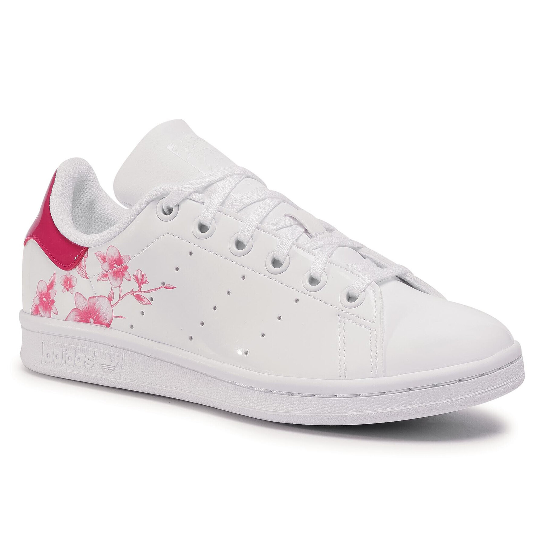 adidas Обувки Stan Smith J FW4495 Бял - Pepit.bg