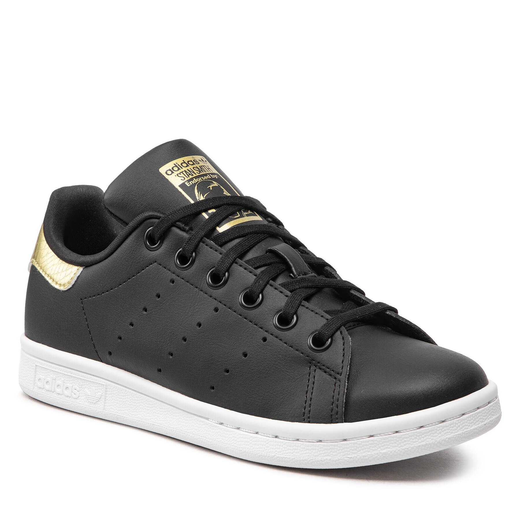 adidas Обувки Stan Smith J GY4254 Черен - Pepit.bg