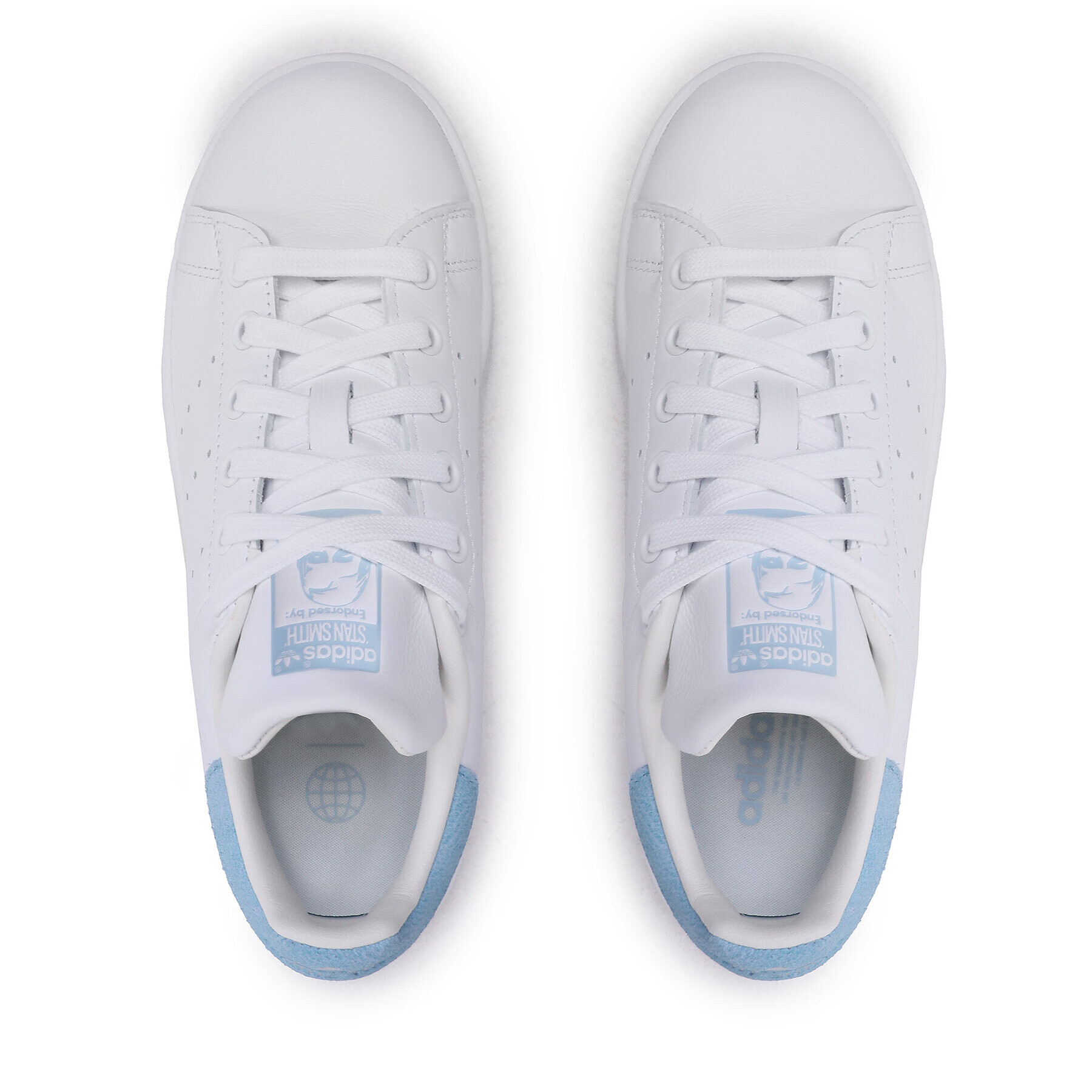 adidas Обувки Stan Smith J H03443 Бял - Pepit.bg