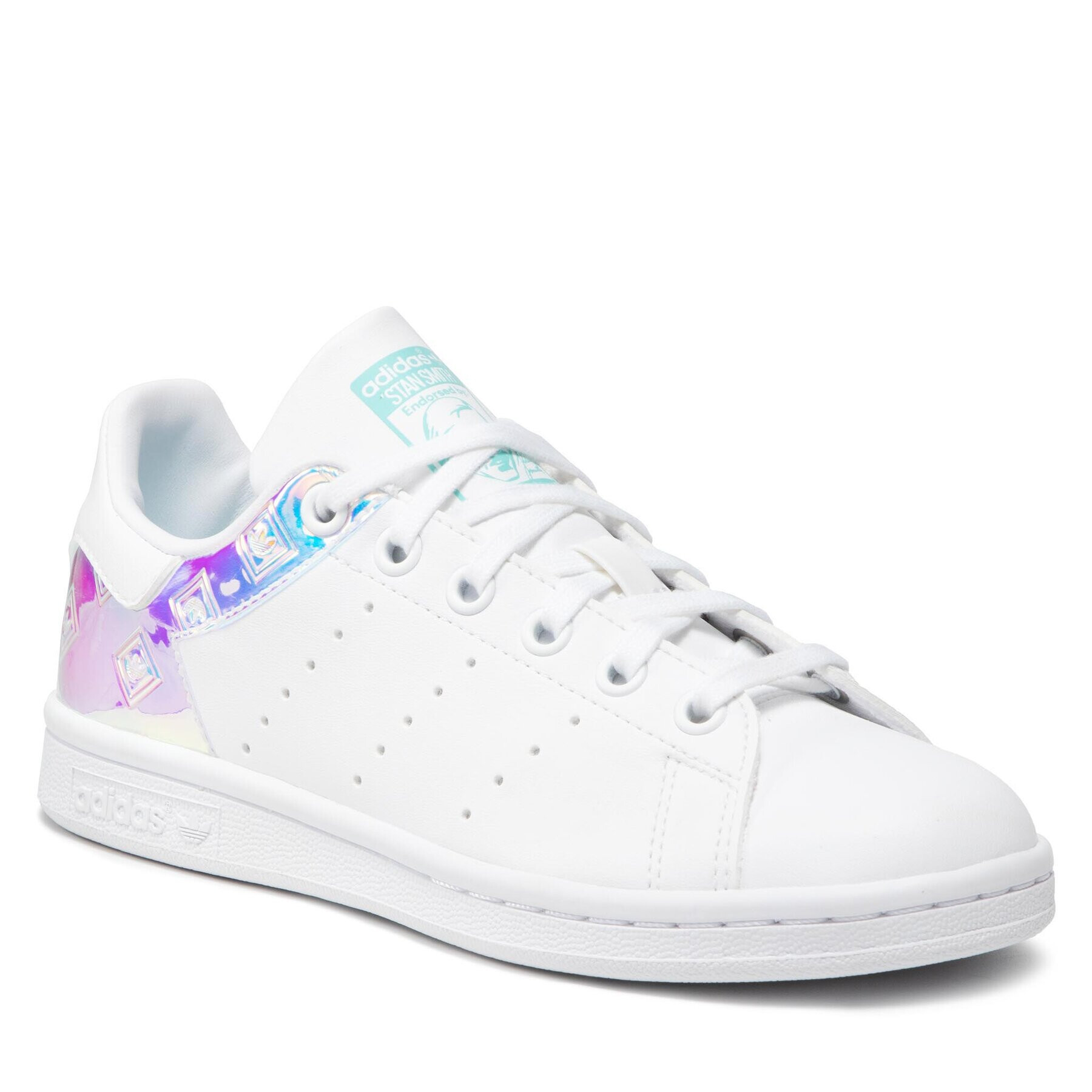 adidas Обувки Stan Smith J H05849 Бял - Pepit.bg