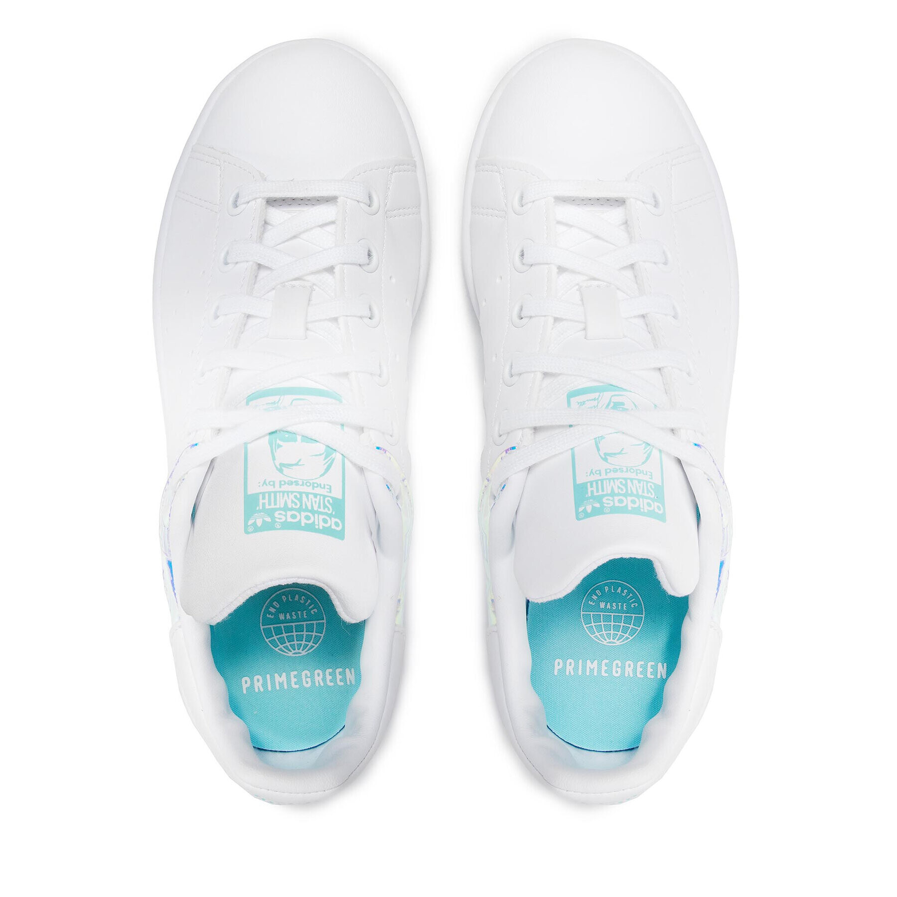 adidas Обувки Stan Smith J H05849 Бял - Pepit.bg