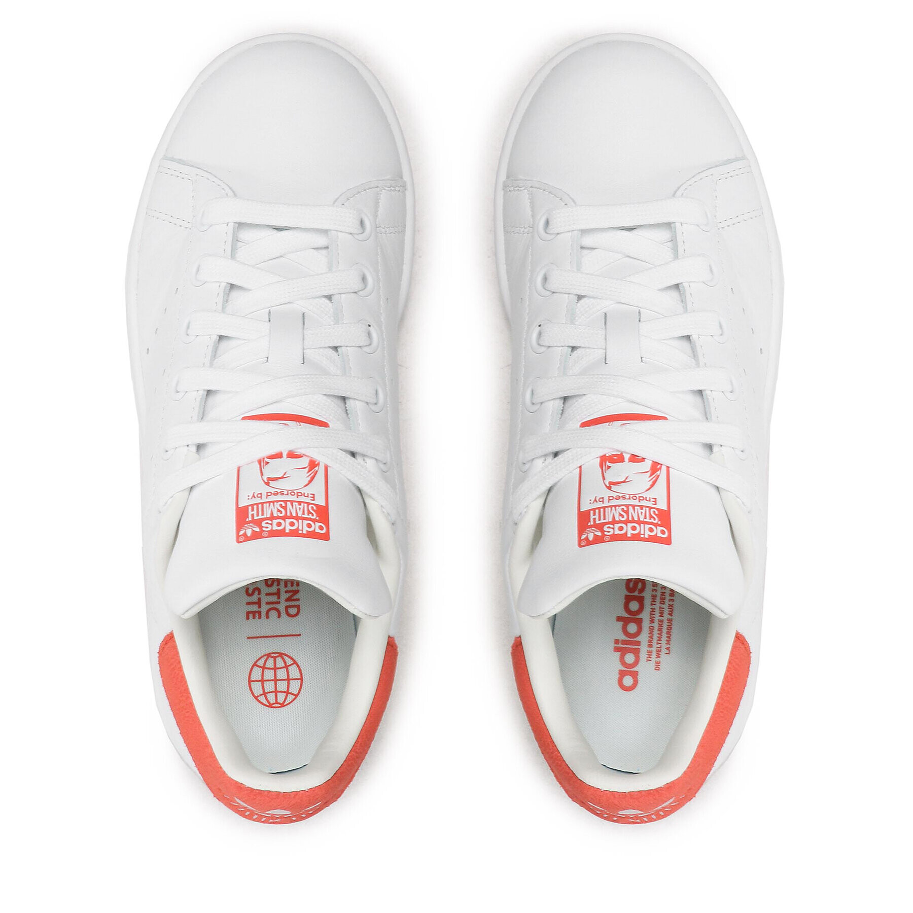 adidas Обувки Stan Smith J HQ1855 Бял - Pepit.bg