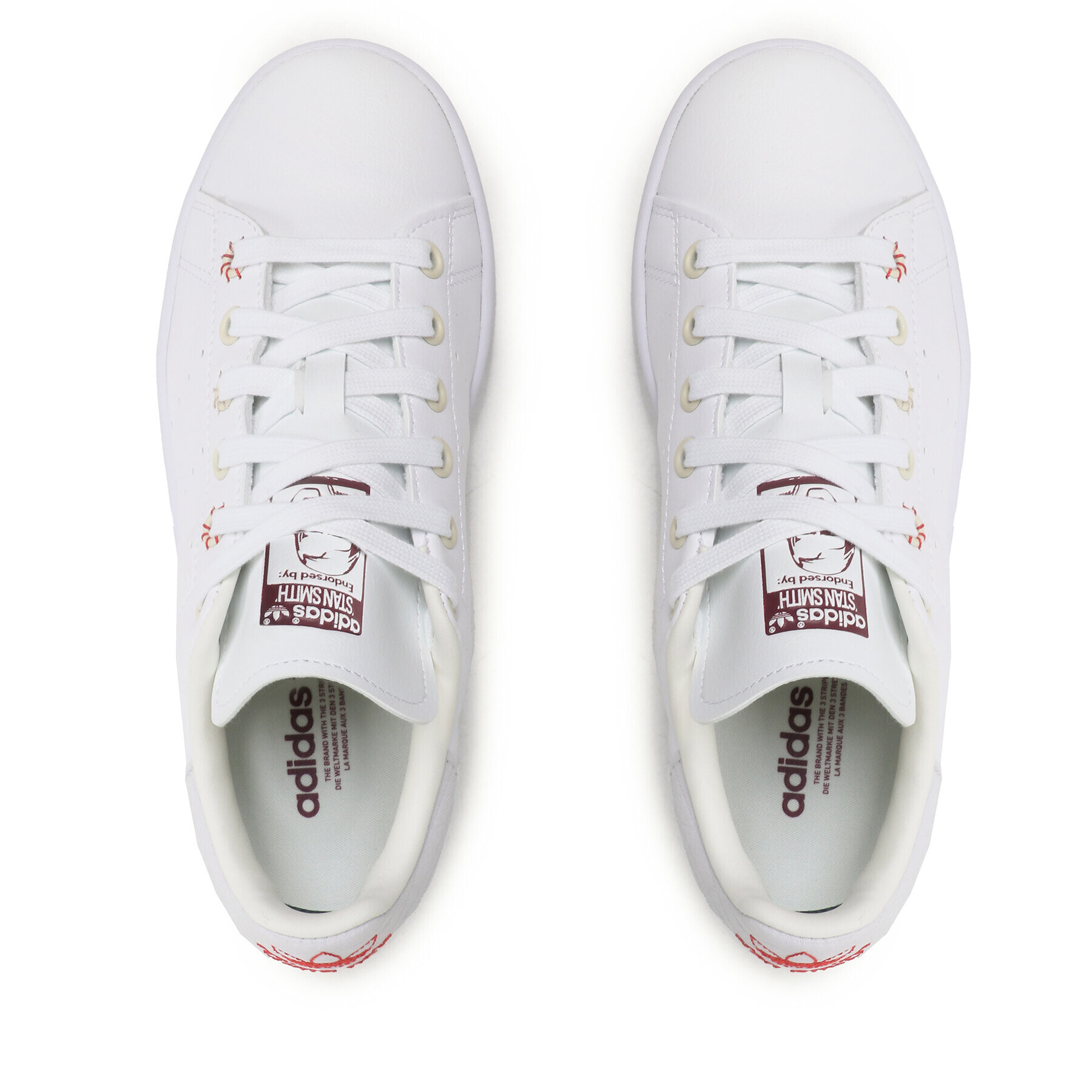 adidas Обувки Stan Smith Shoes HQ4252 Бял - Pepit.bg