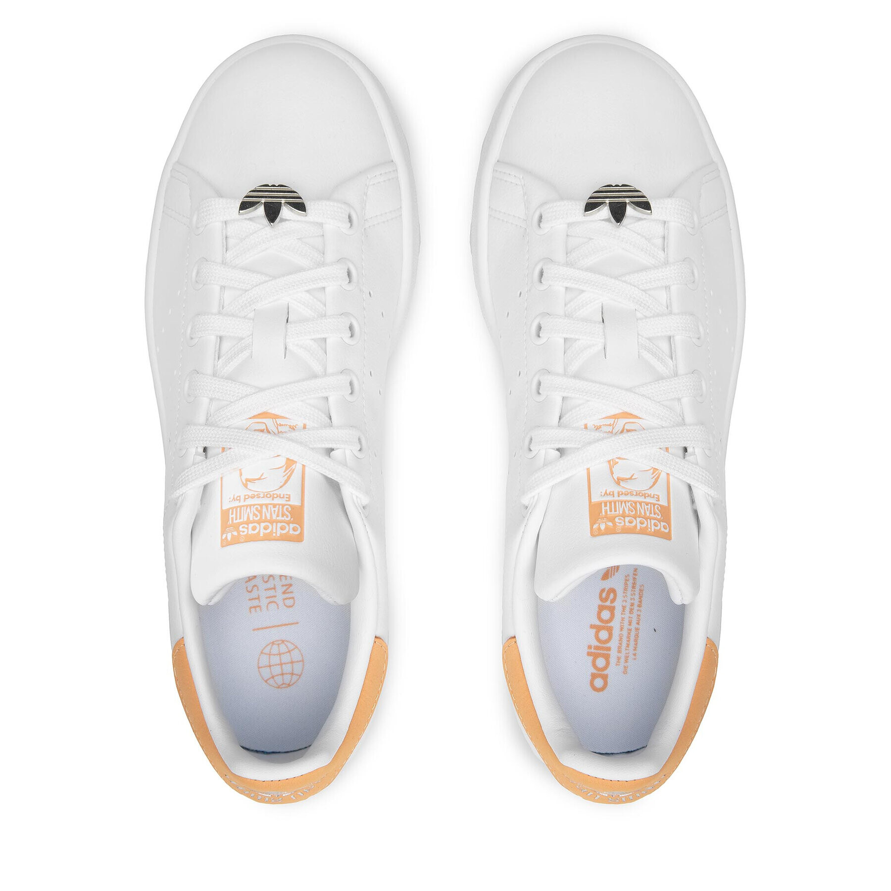 adidas Обувки Stan Smith W GW4241 Бял - Pepit.bg