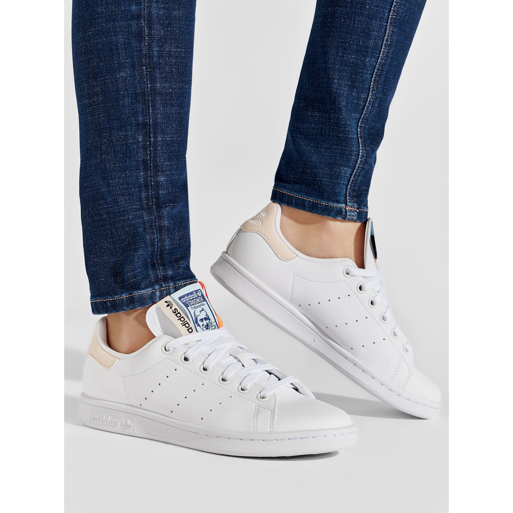 adidas Обувки Stan Smith W GY9396 Бял - Pepit.bg
