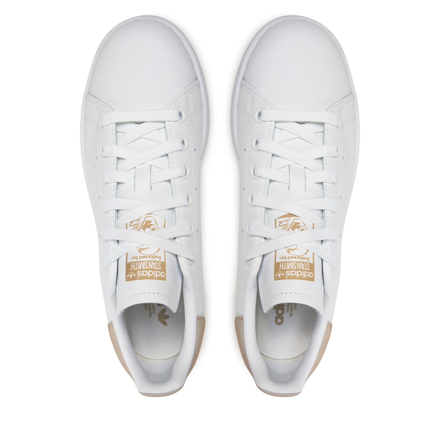 adidas Обувки Stan Smith W ID5782 Бял - Pepit.bg