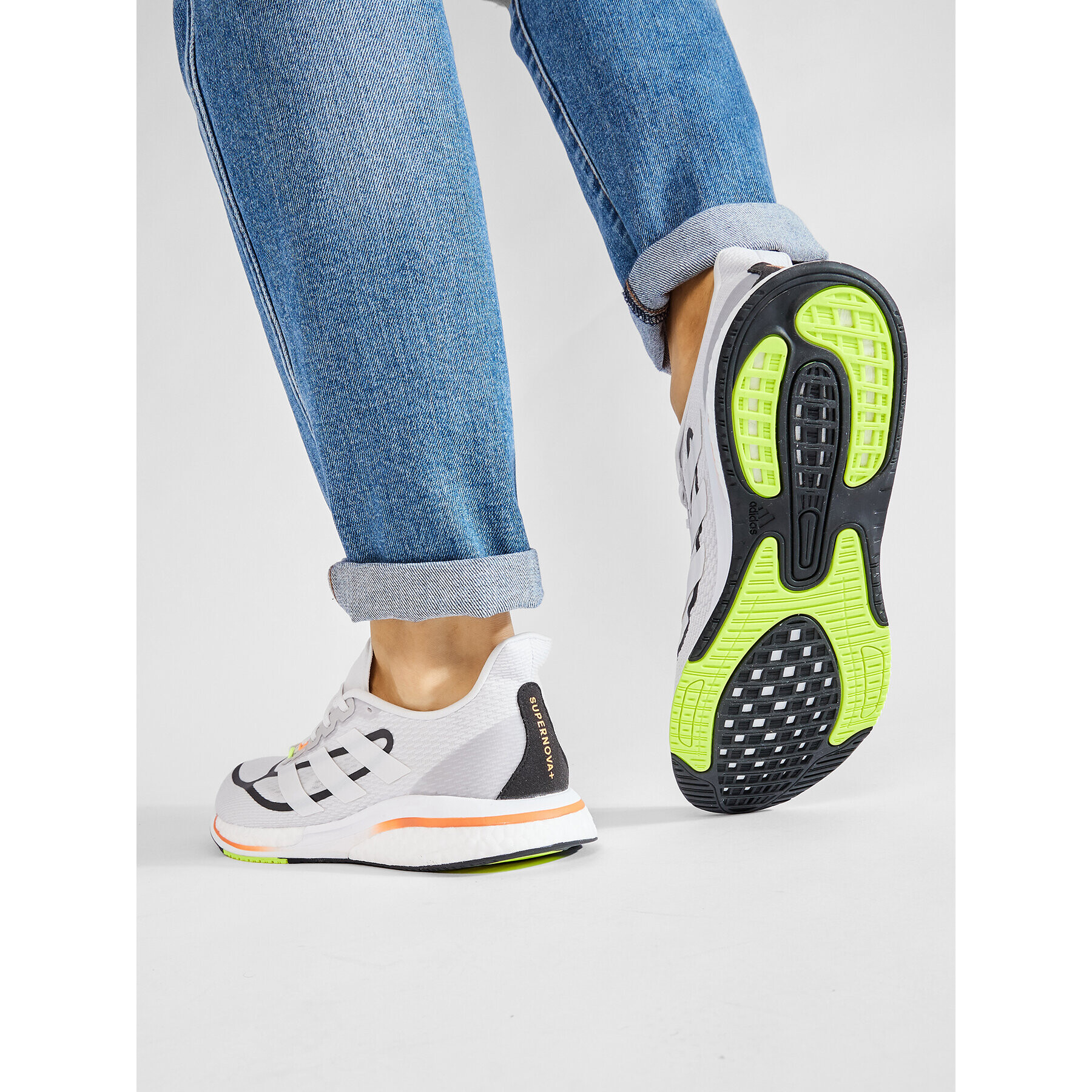 adidas Performance Обувки Supernova + M FX6651 Сив - Pepit.bg
