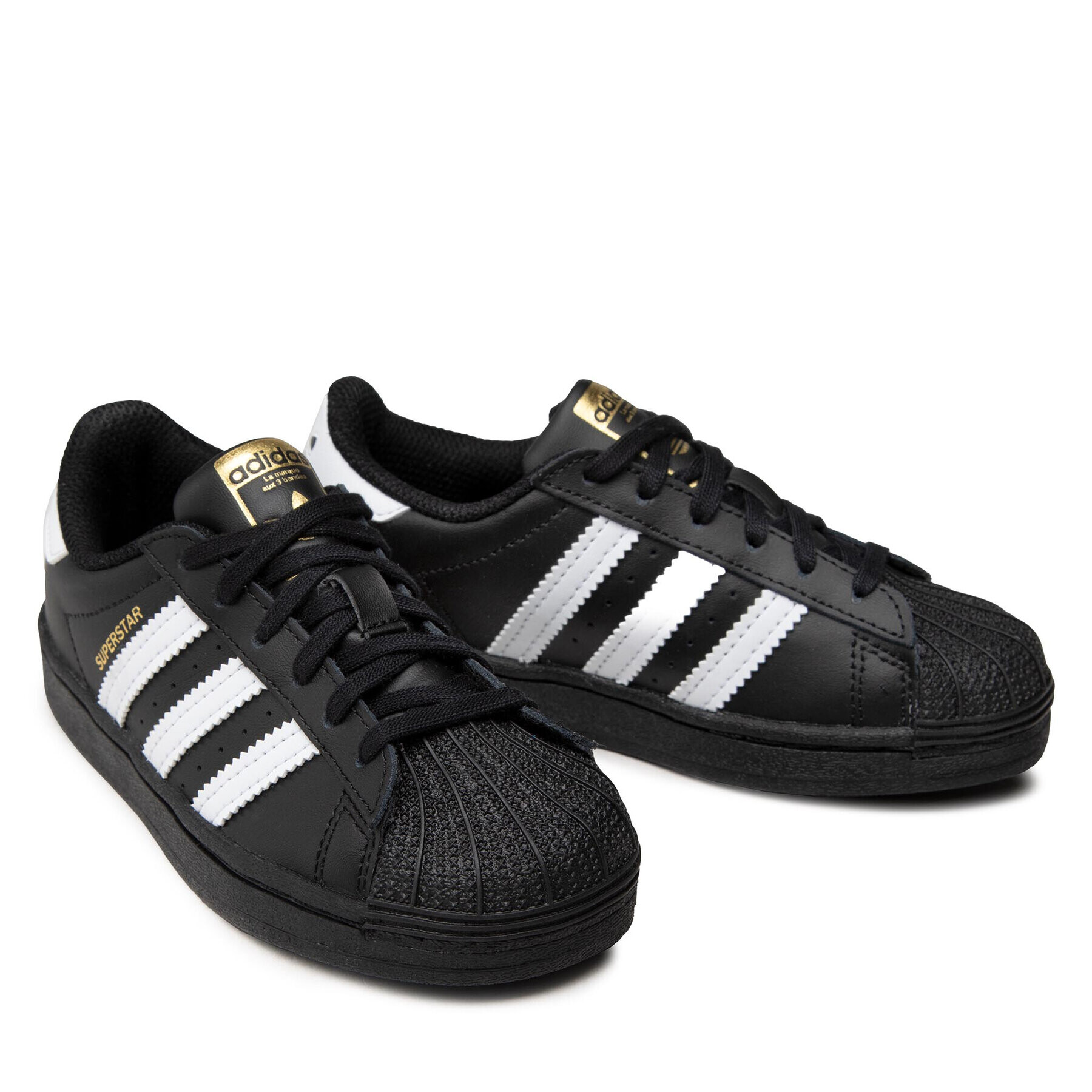 adidas Обувки Superstar C EF5394 Черен - Pepit.bg