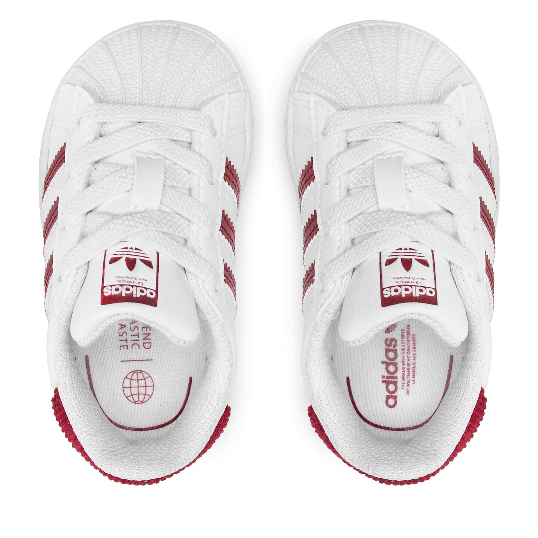 adidas Обувки Superstar C GY3335 Бял - Pepit.bg