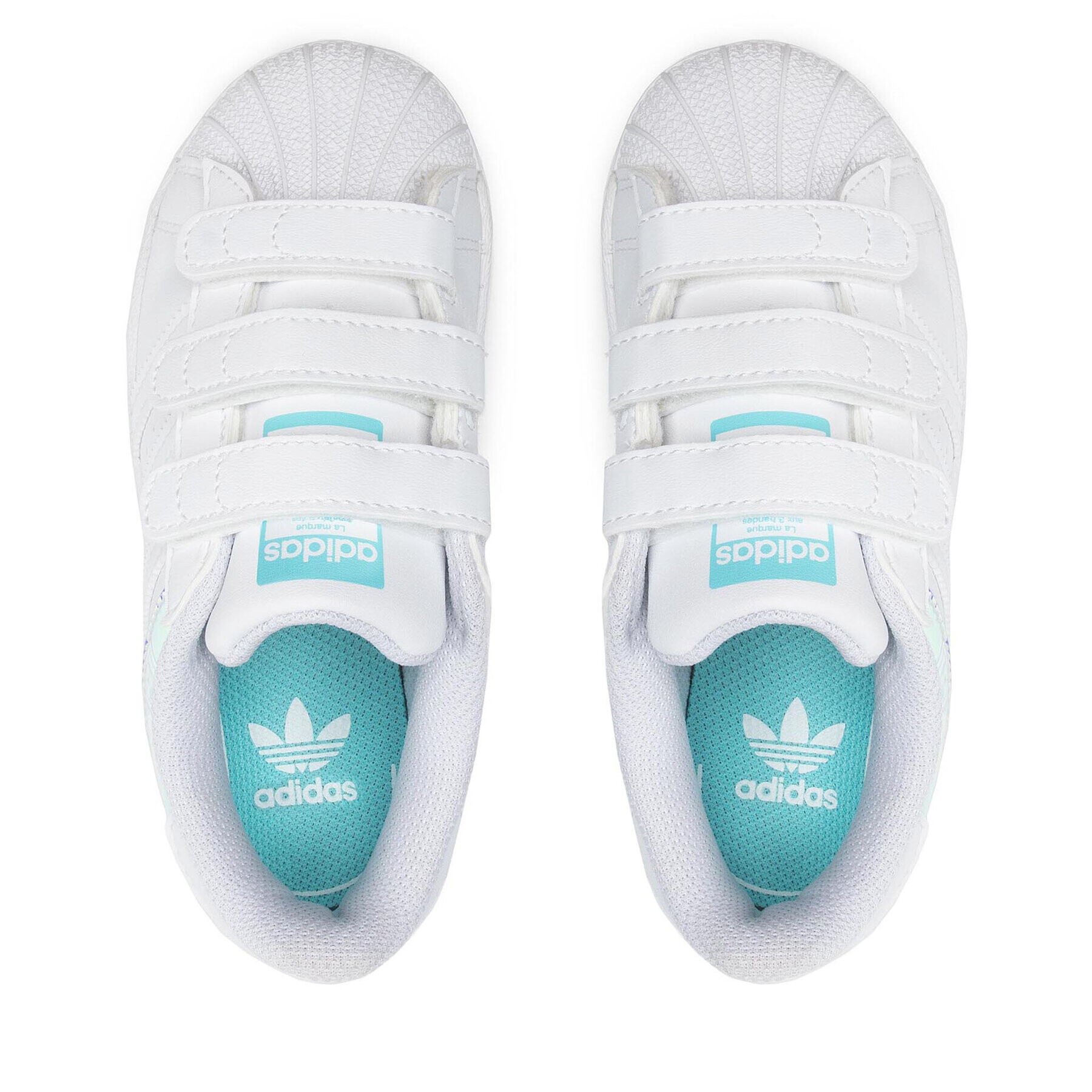 adidas Обувки Superstar Cf C H03950 Бял - Pepit.bg