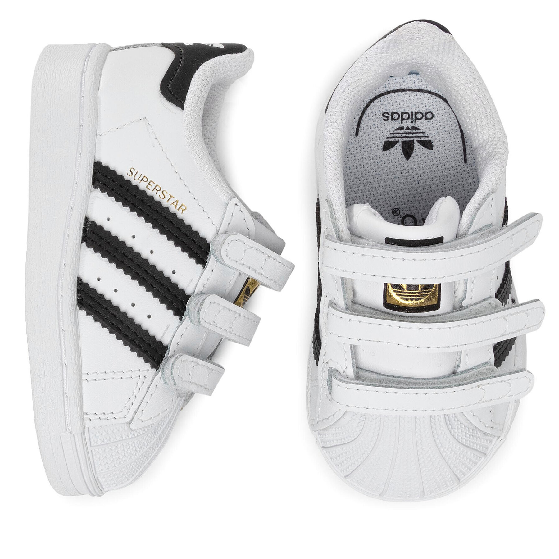adidas Обувки Superstar Cf I EF4842 Бял - Pepit.bg