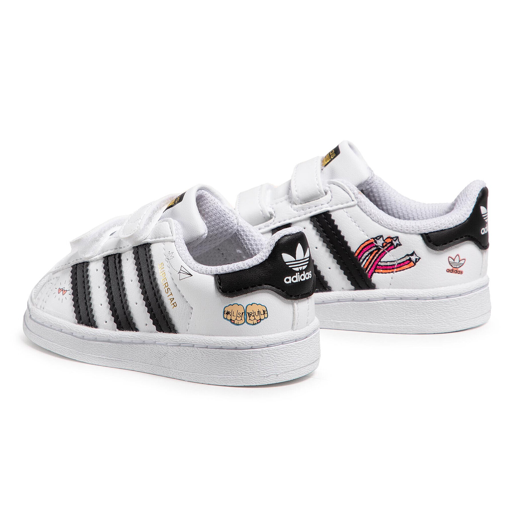 adidas Обувки Superstar Cf I FZ0619 Бял - Pepit.bg