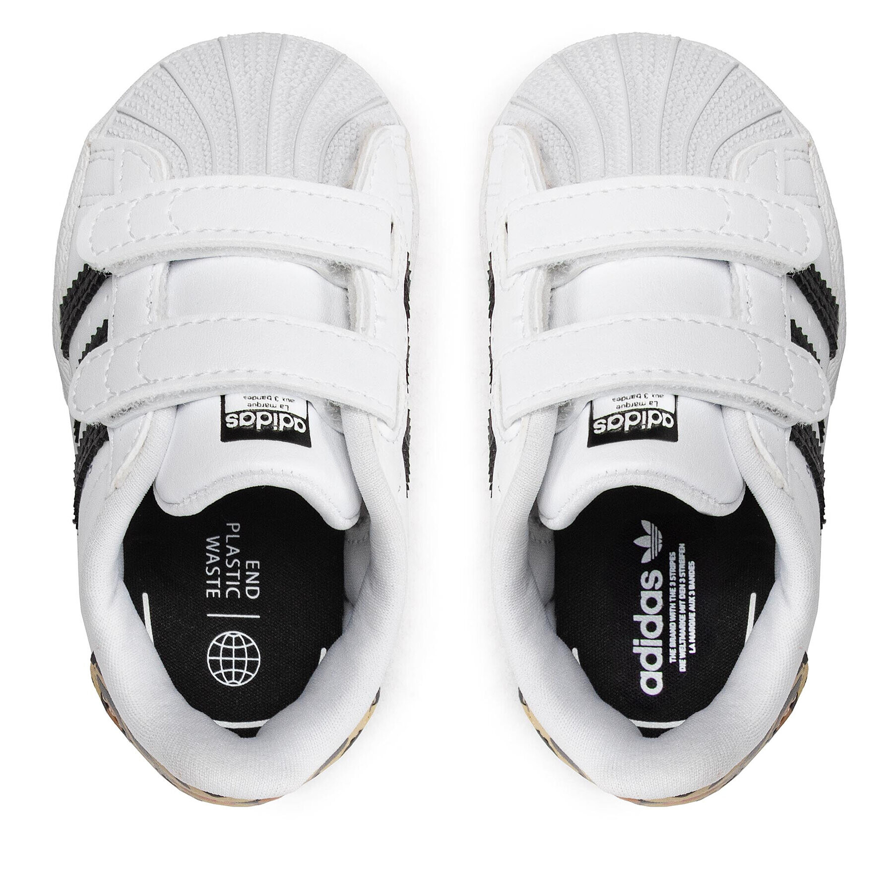 adidas Обувки Superstar Cf I GW4064 Бял - Pepit.bg