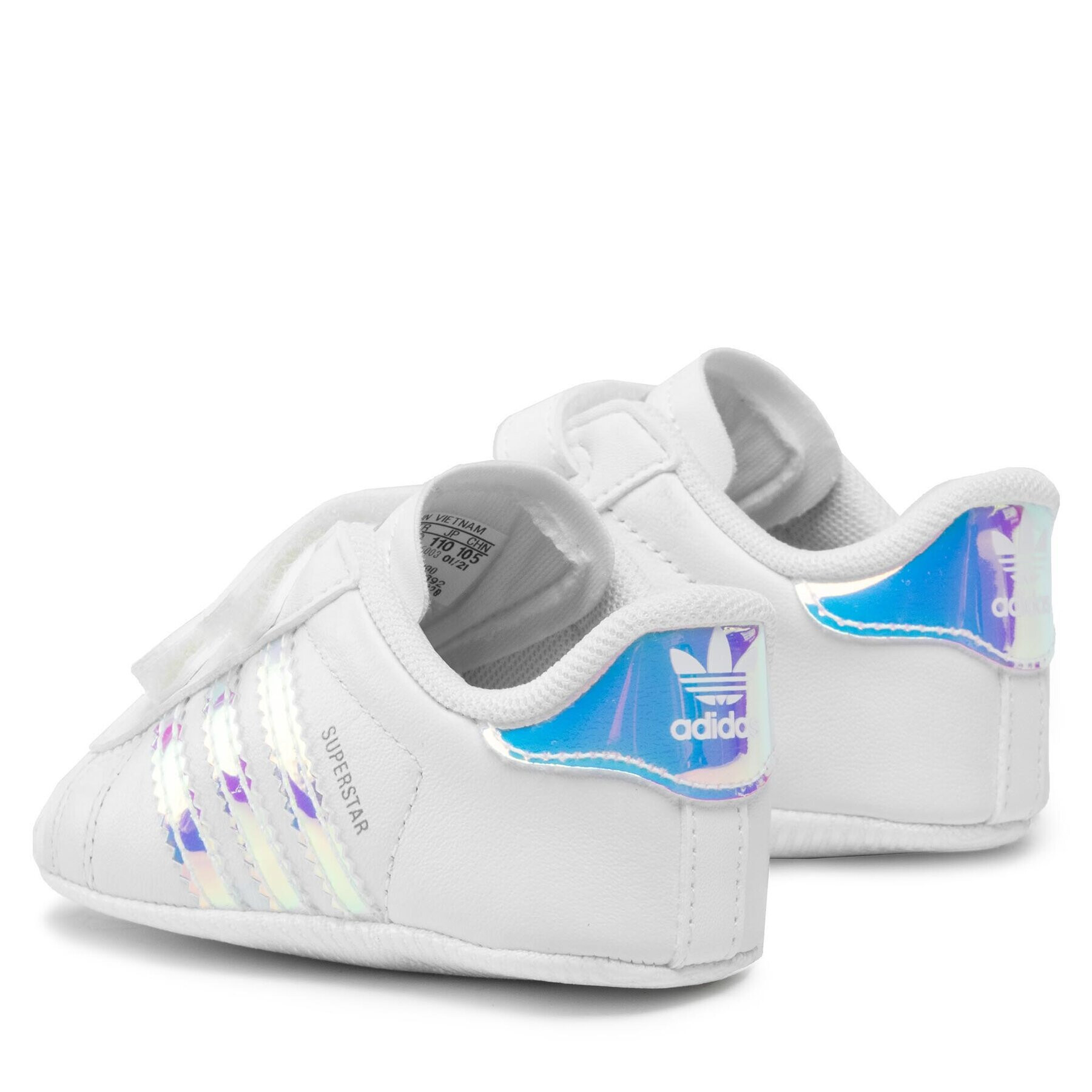 adidas Обувки Superstar Crib BD8000 Бял - Pepit.bg
