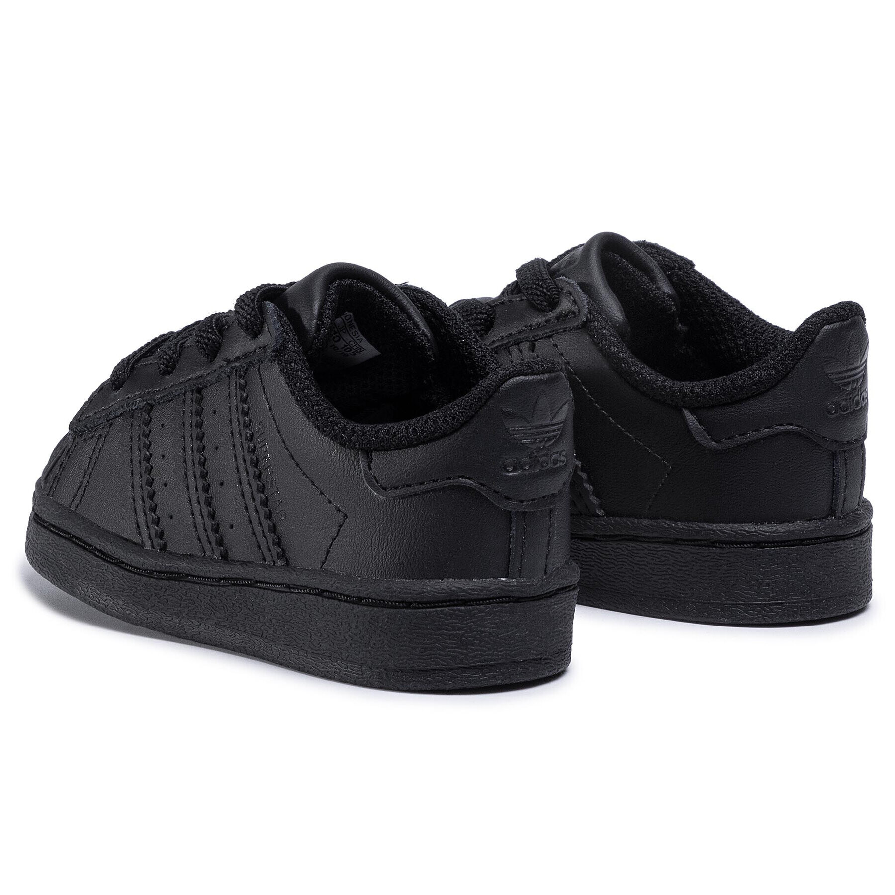 adidas Обувки Superstar El I FU7716 Черен - Pepit.bg