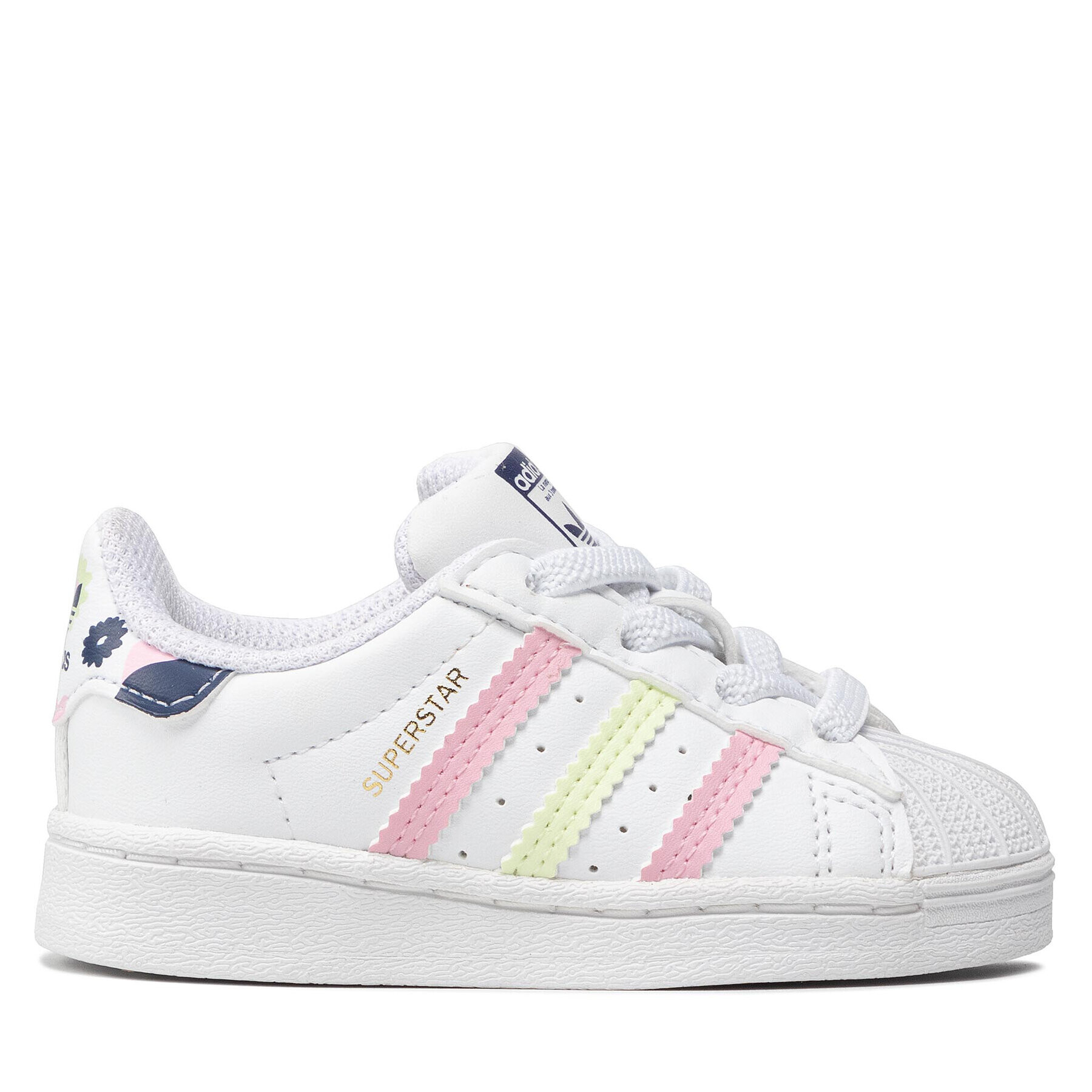 adidas Обувки Superstar El I GY3332 Бял - Pepit.bg