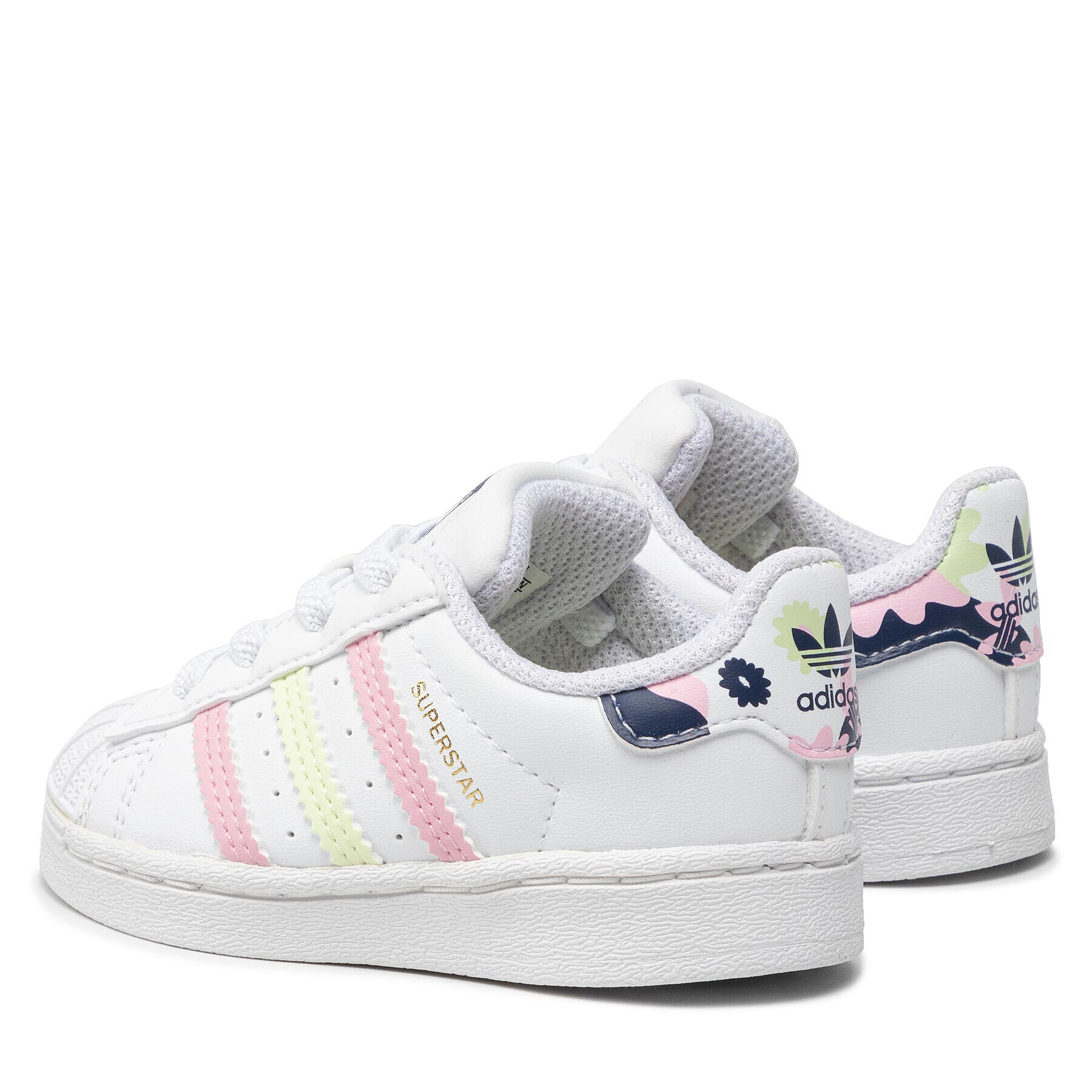 adidas Обувки Superstar El I GY3332 Бял - Pepit.bg