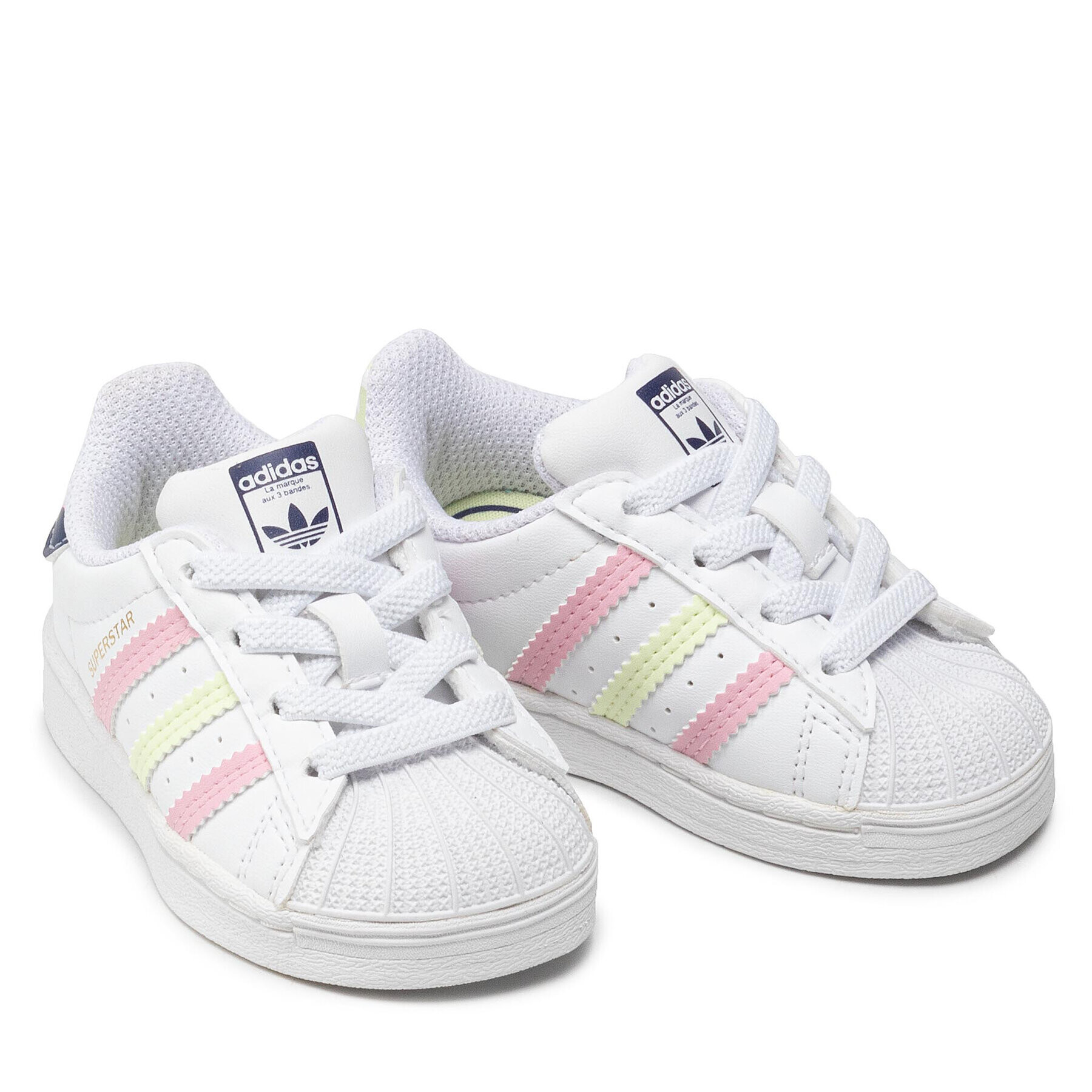adidas Обувки Superstar El I GY3332 Бял - Pepit.bg