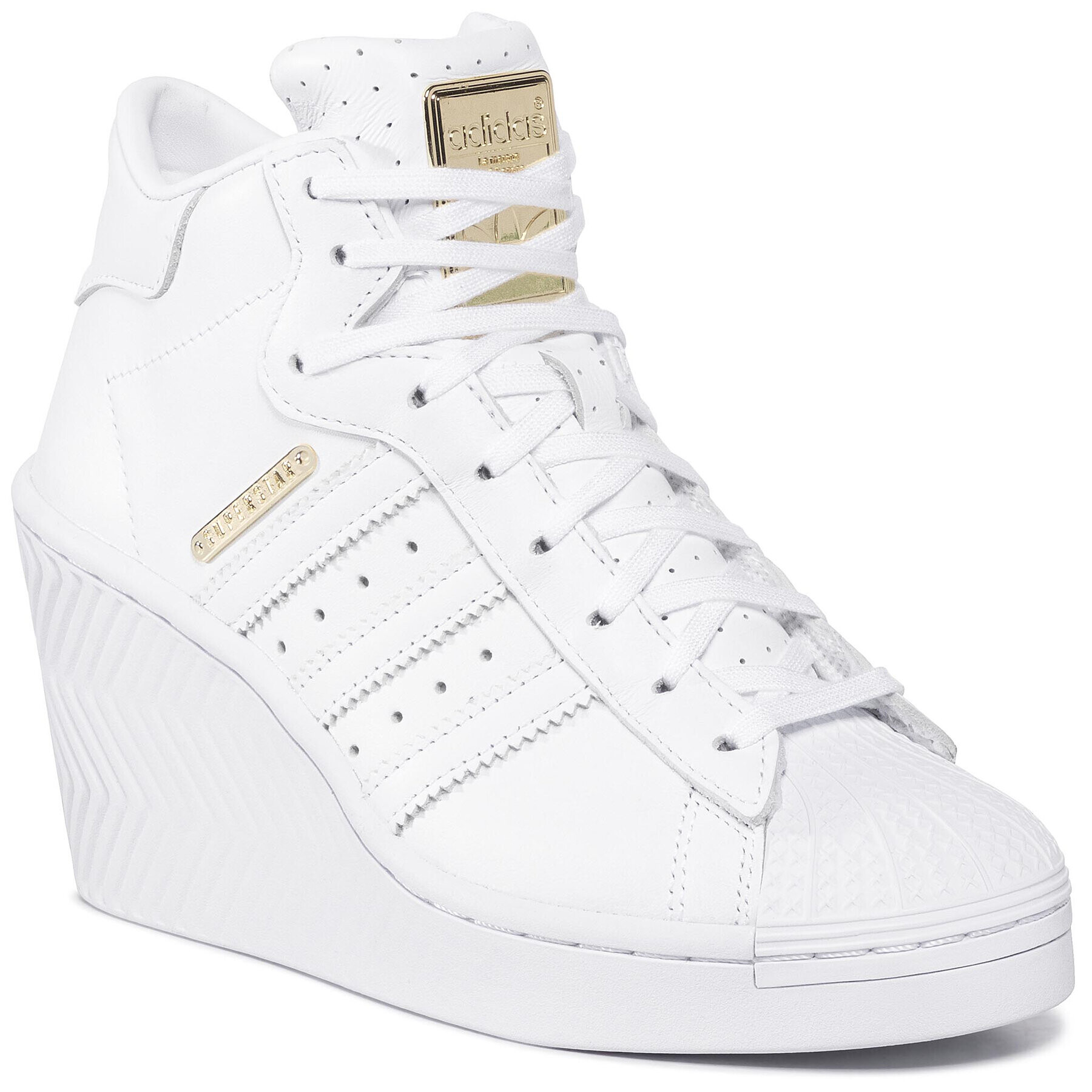 adidas Обувки Superstar Ellure W FW3198 Бял - Pepit.bg