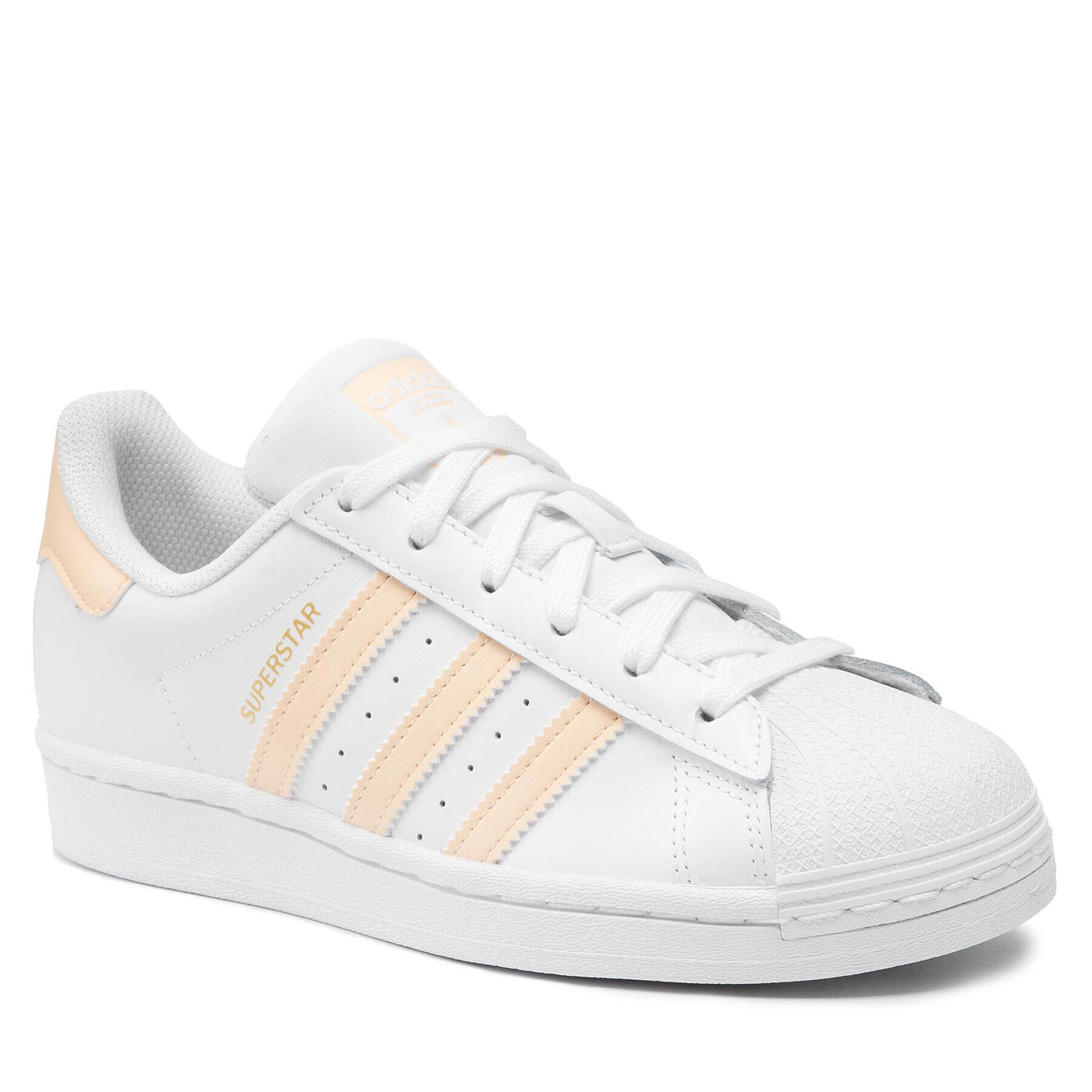 adidas Обувки Superstar H00128 Бял - Pepit.bg