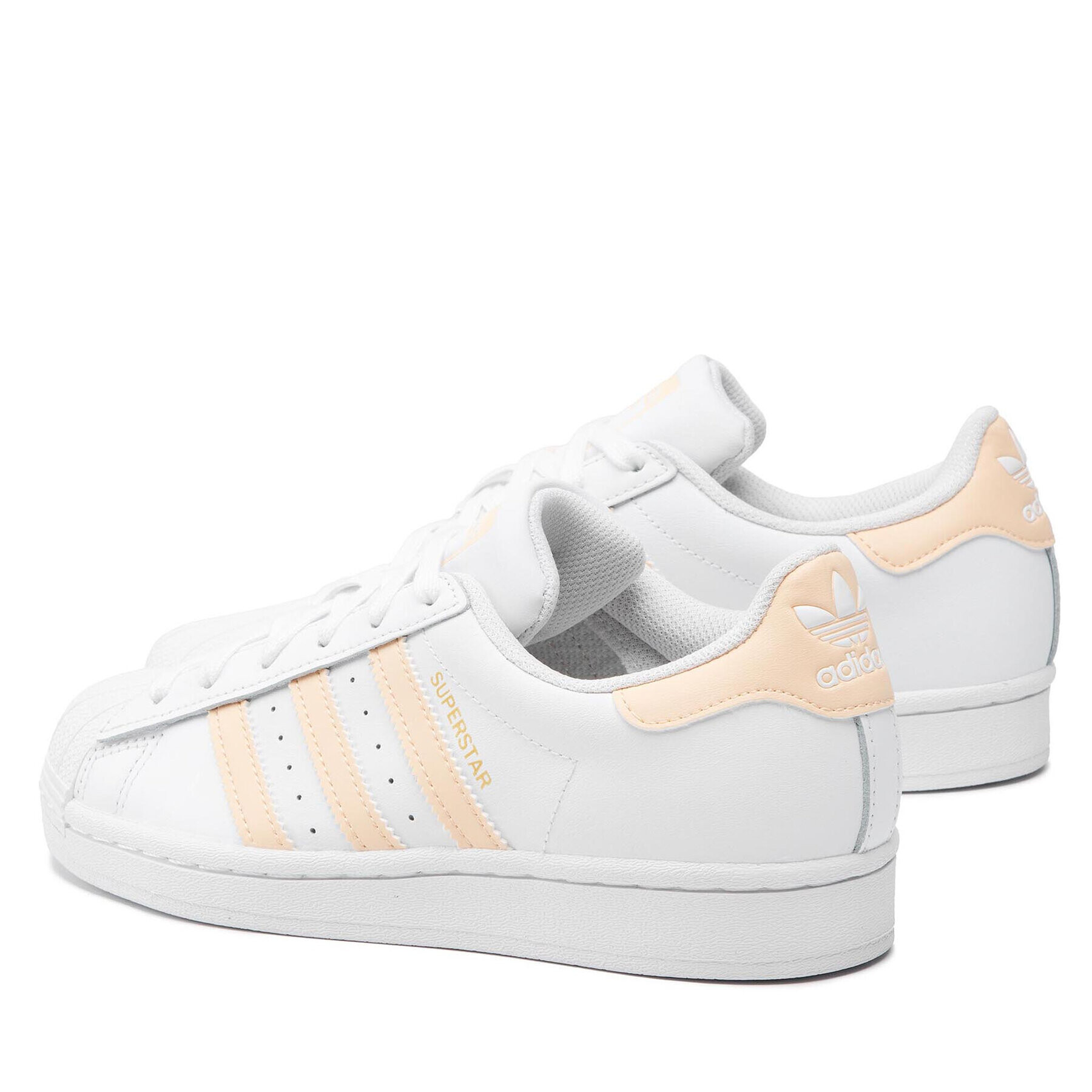 adidas Обувки Superstar H00128 Бял - Pepit.bg