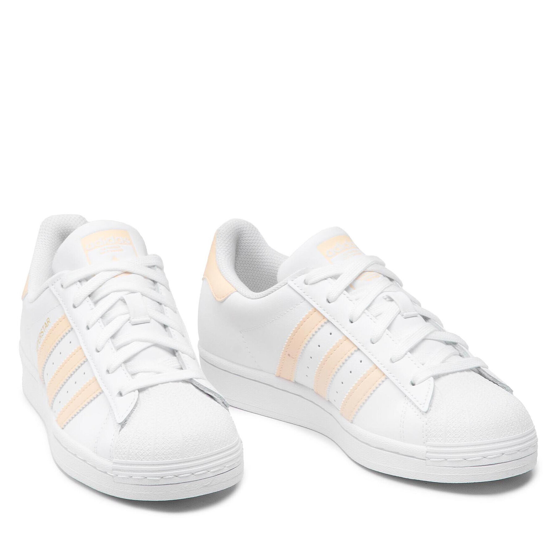 adidas Обувки Superstar H00128 Бял - Pepit.bg