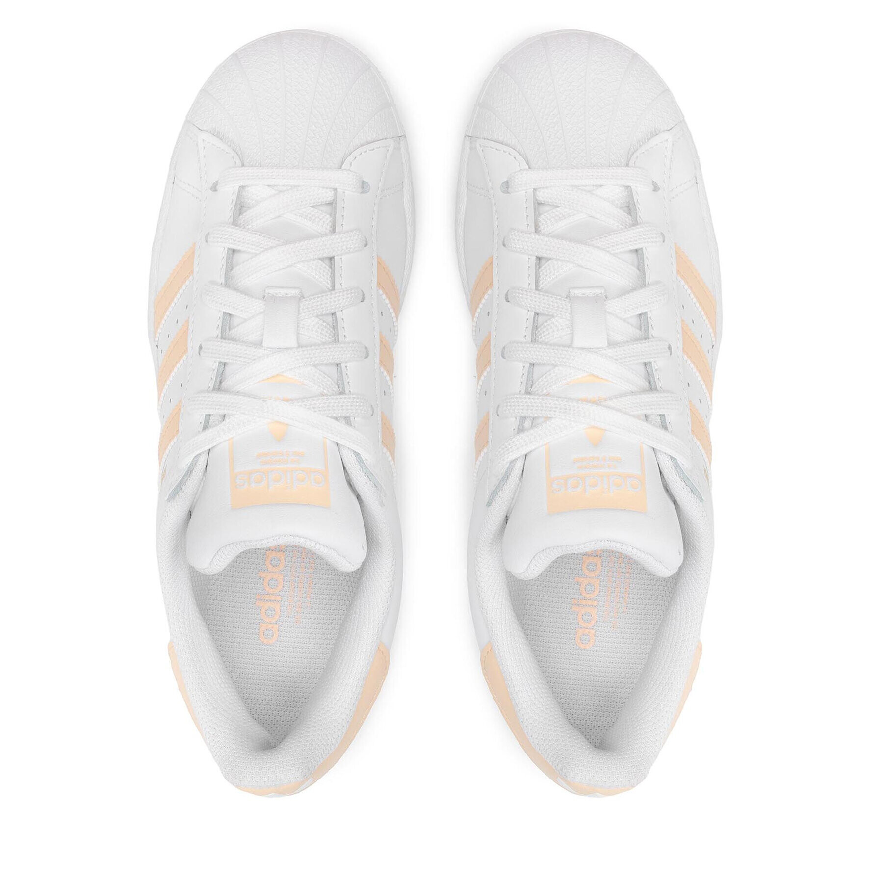 adidas Обувки Superstar H00128 Бял - Pepit.bg