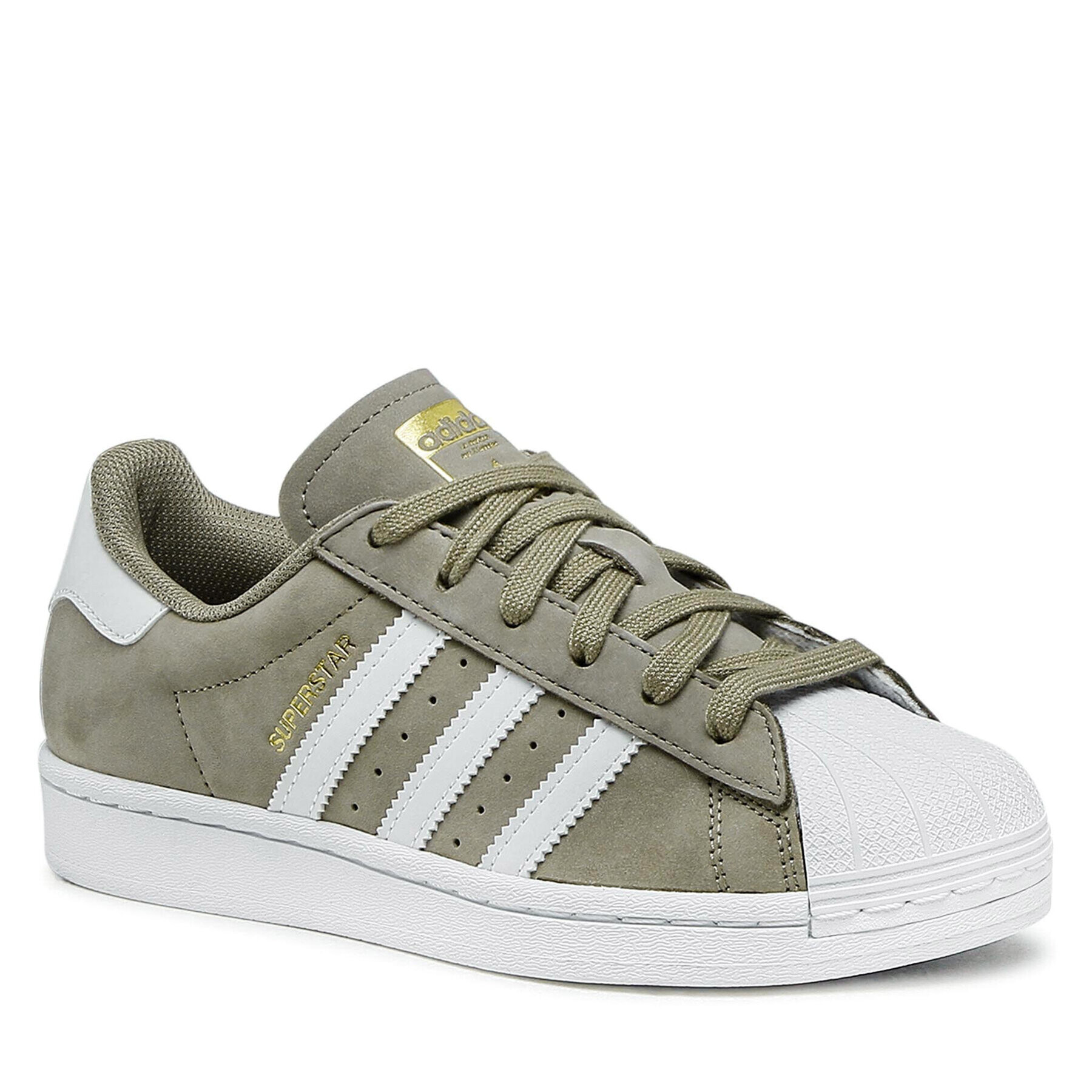adidas Обувки Superstar H00163 Зелен - Pepit.bg