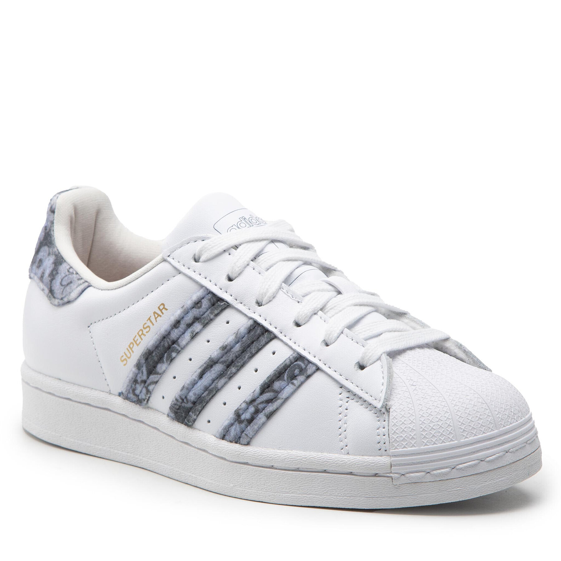 adidas Обувки Superstar H03414 Бял - Pepit.bg