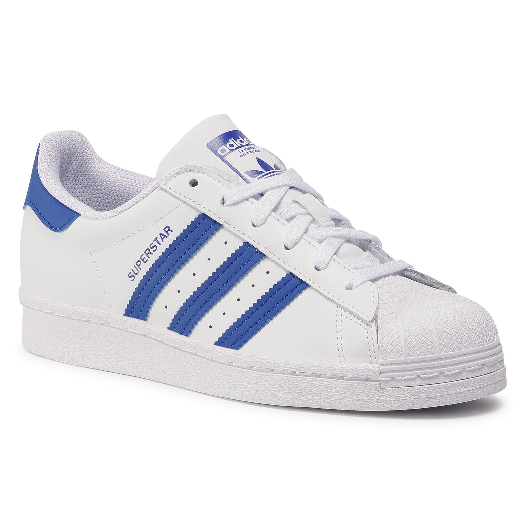 adidas Обувки Superstar J FW0772 Бял - Pepit.bg
