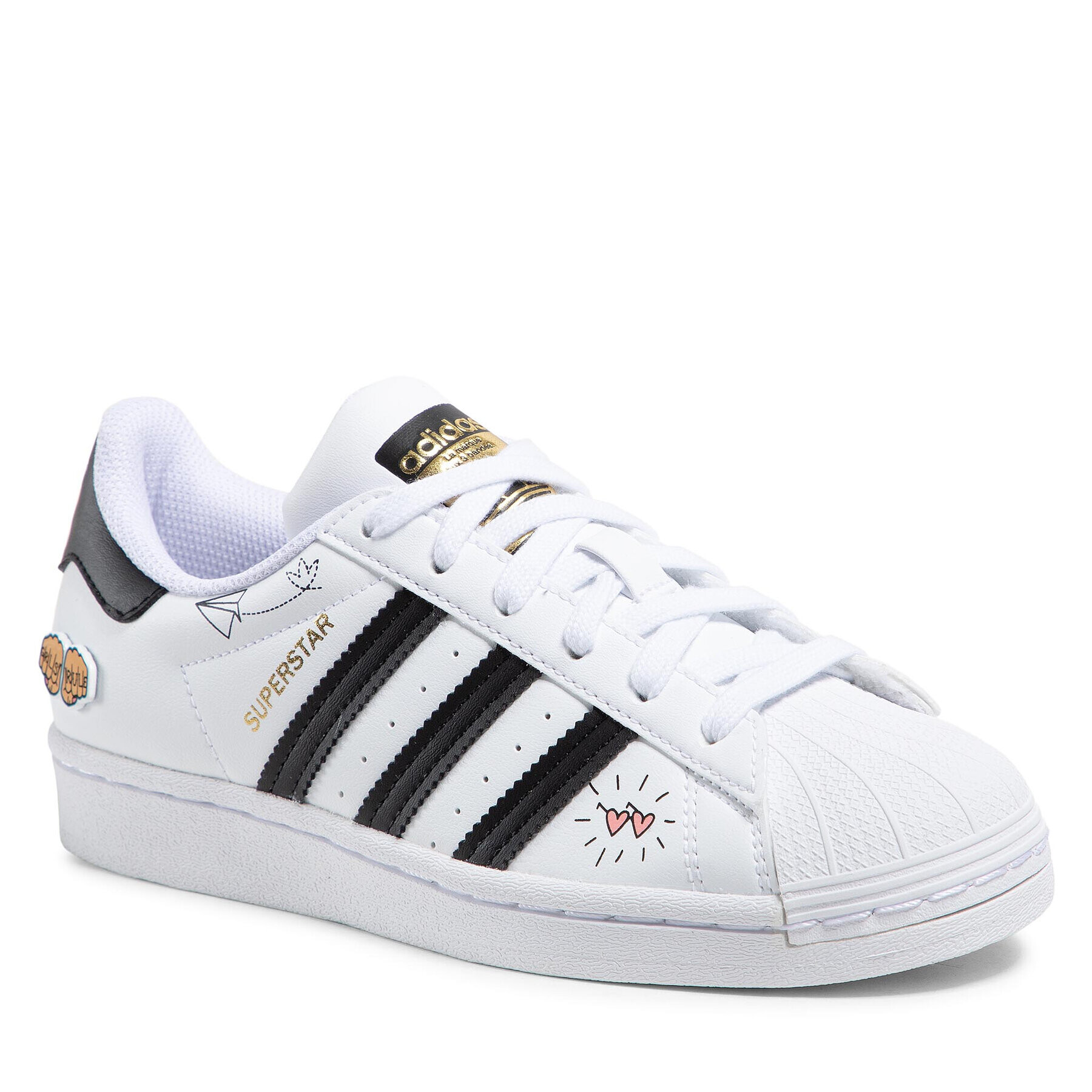 adidas Обувки Superstar J FX5202 Бял - Pepit.bg