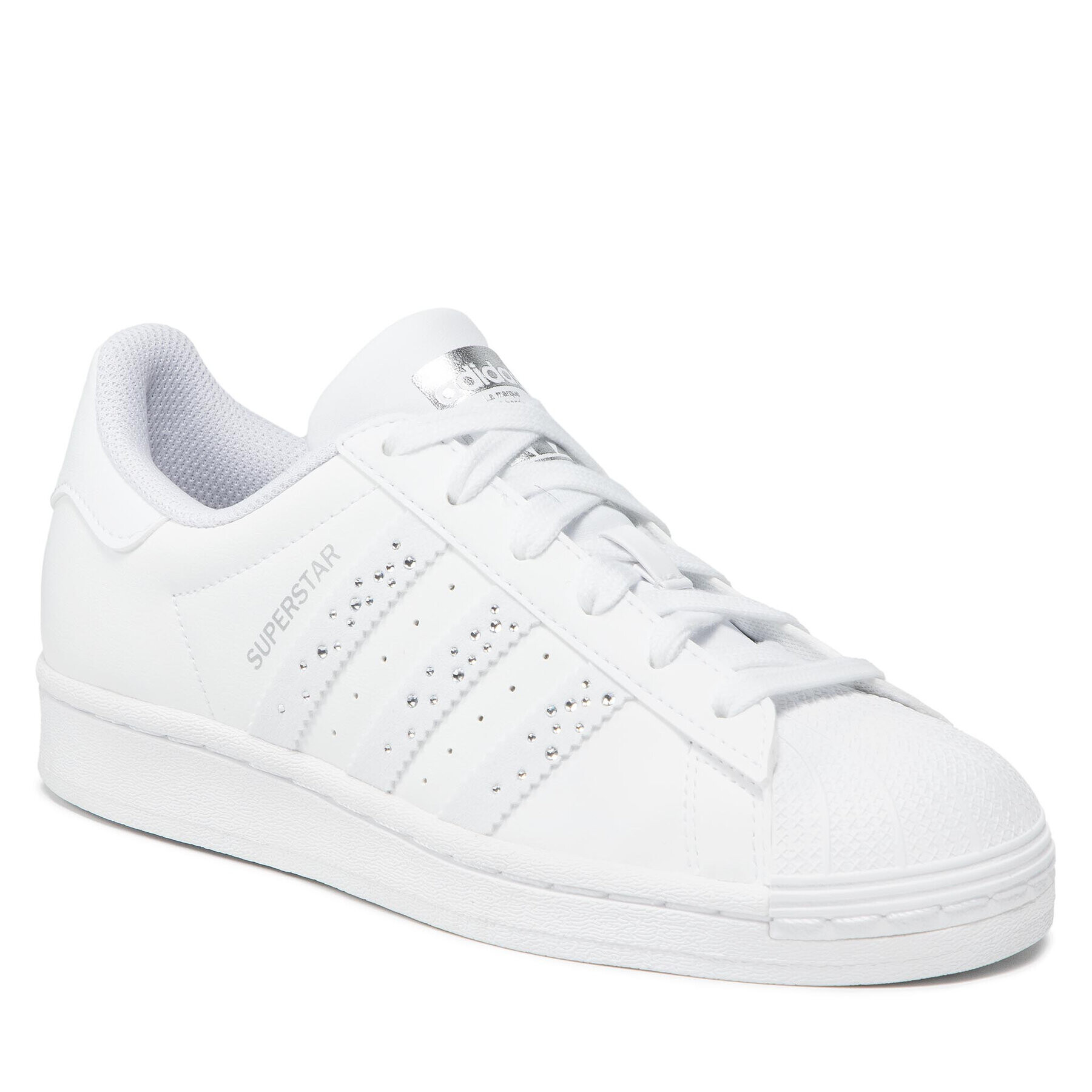 adidas Обувки Superstar J H04019 Бял - Pepit.bg