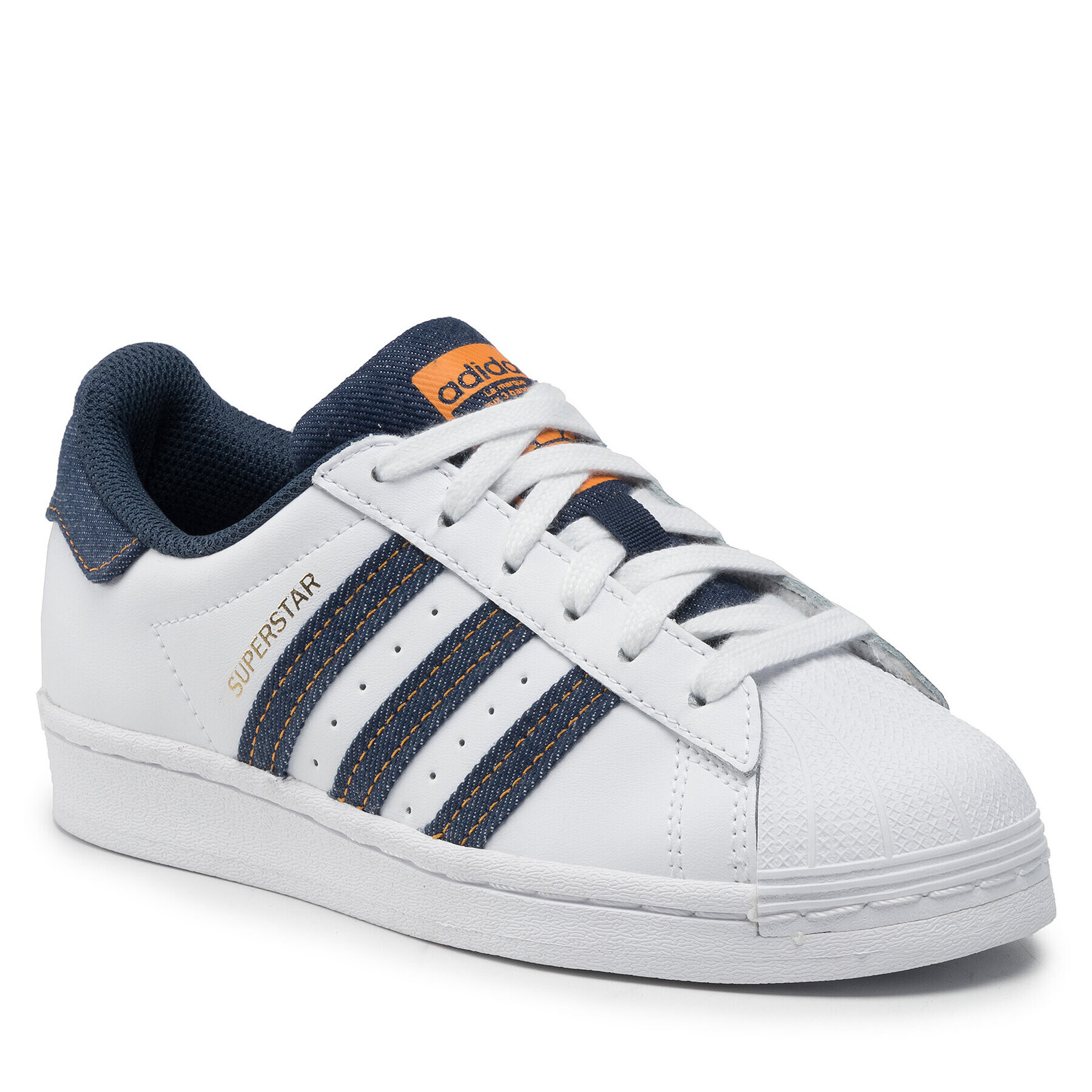 adidas Обувки Superstar J H04025 Бял - Pepit.bg