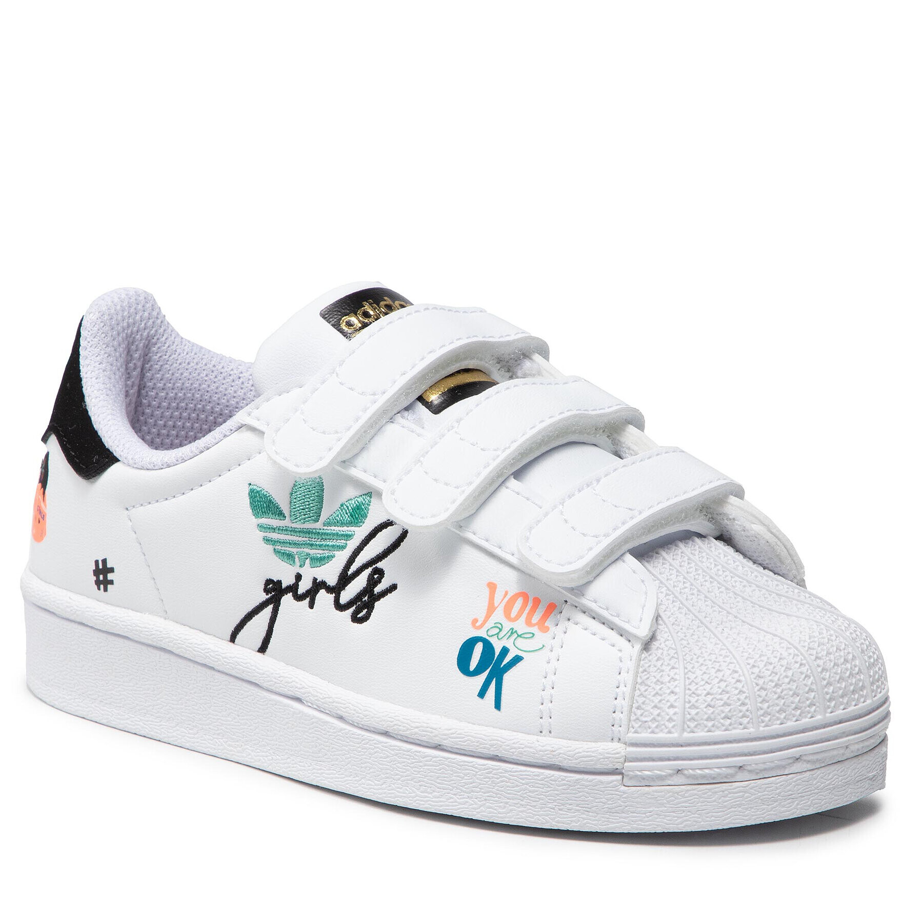 adidas Обувки Superstar Pure Cf C H00778 Бял - Pepit.bg