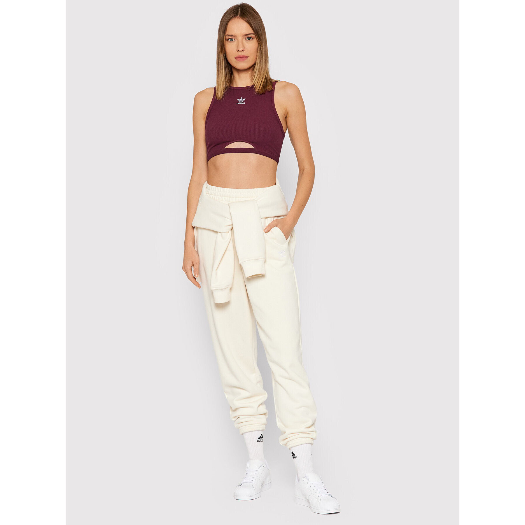 adidas Обувки Superstar W FV3285 Бял - Pepit.bg