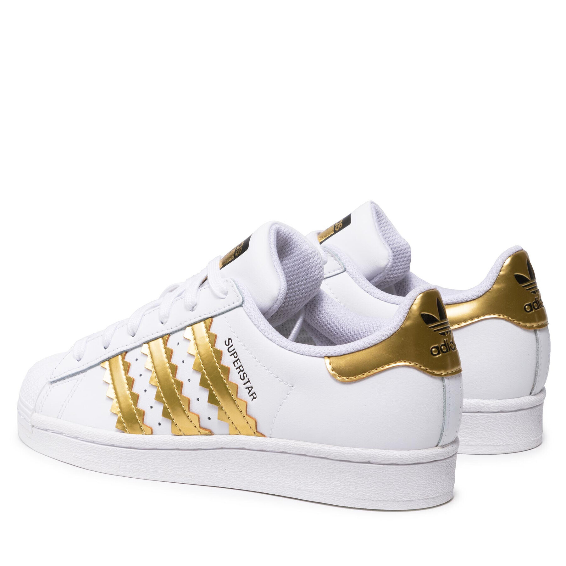 adidas Обувки Superstar W H03915 Бял - Pepit.bg