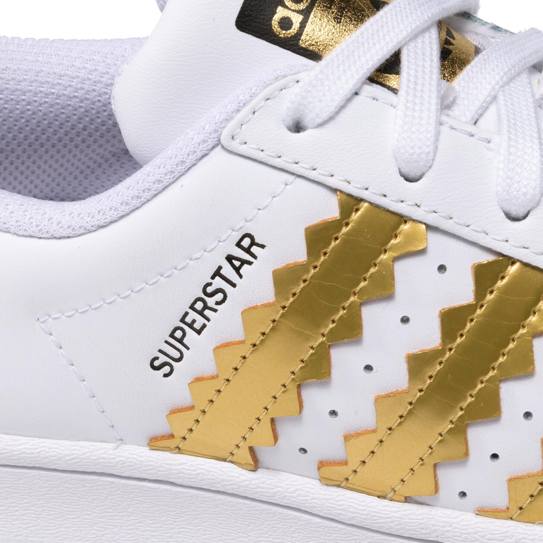 adidas Обувки Superstar W H03915 Бял - Pepit.bg