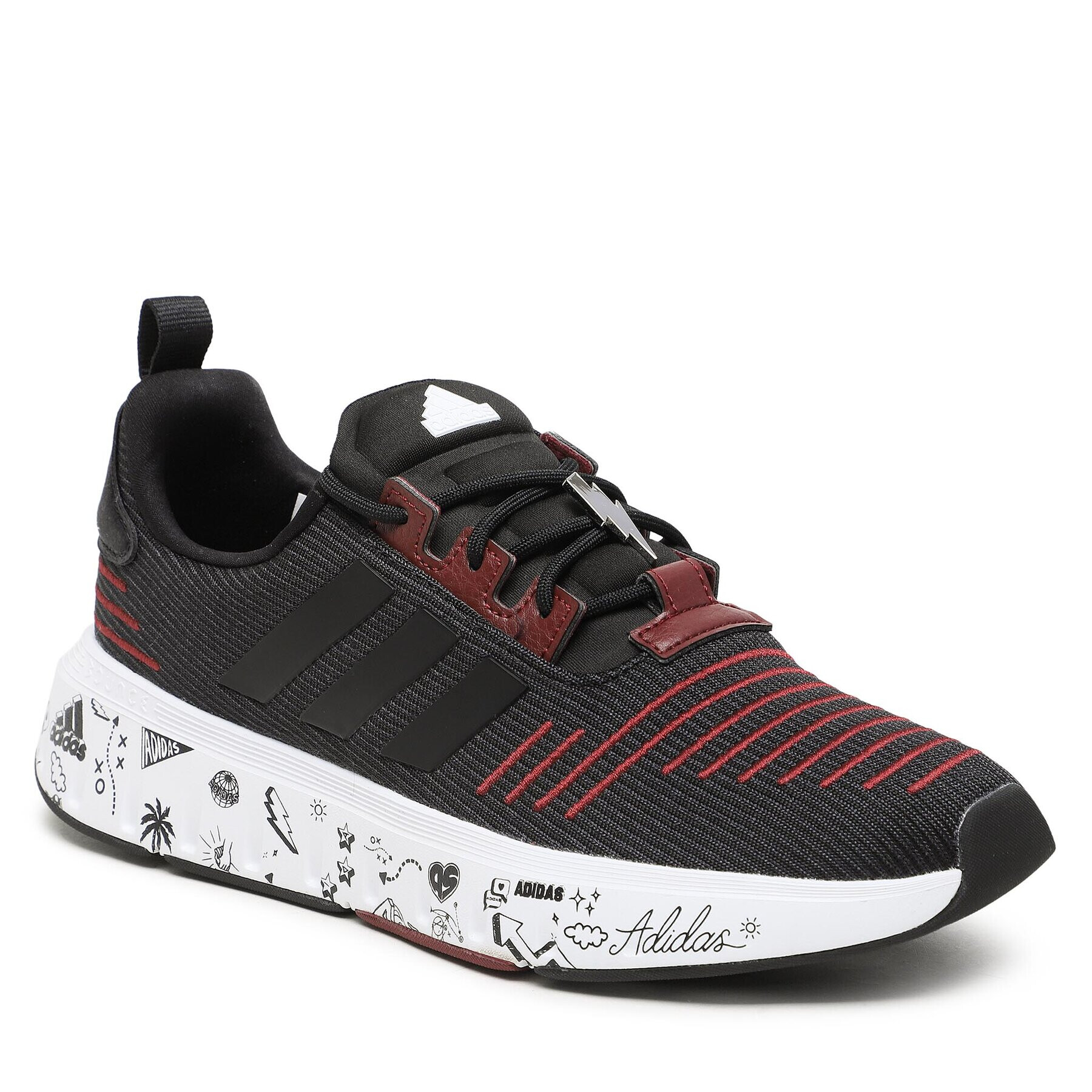 adidas Обувки Swift Run 23 Shoes IG4701 Черен - Pepit.bg