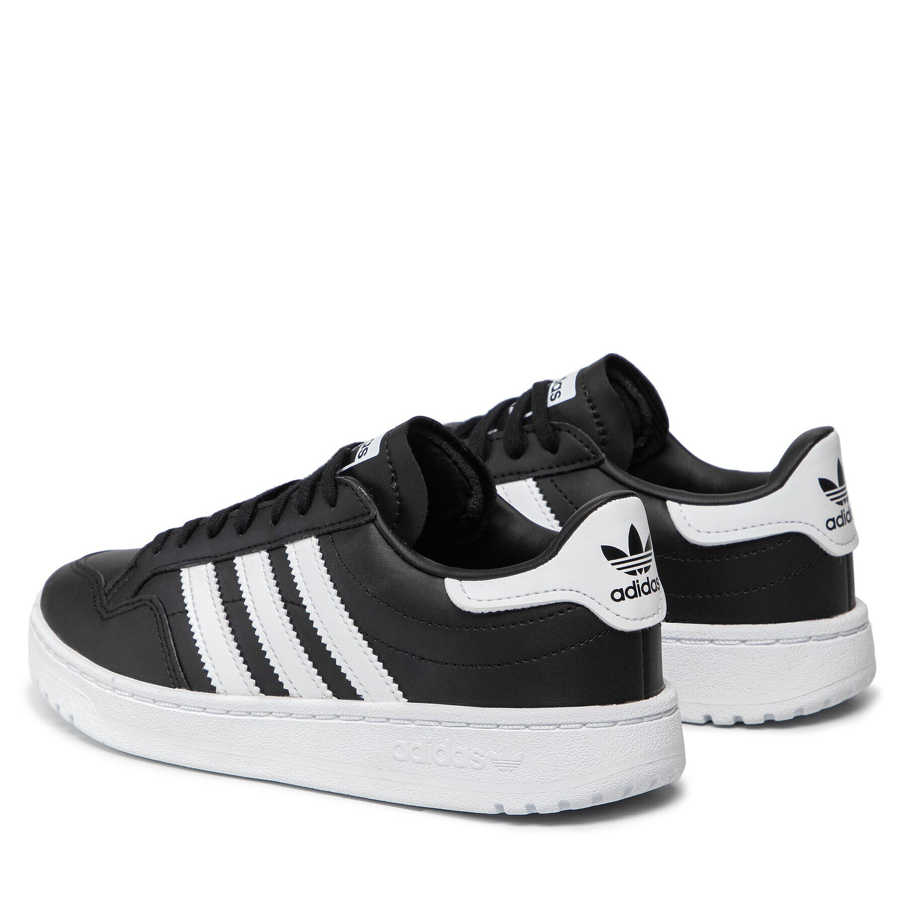adidas Обувки Team Court J EF6810 Черен - Pepit.bg
