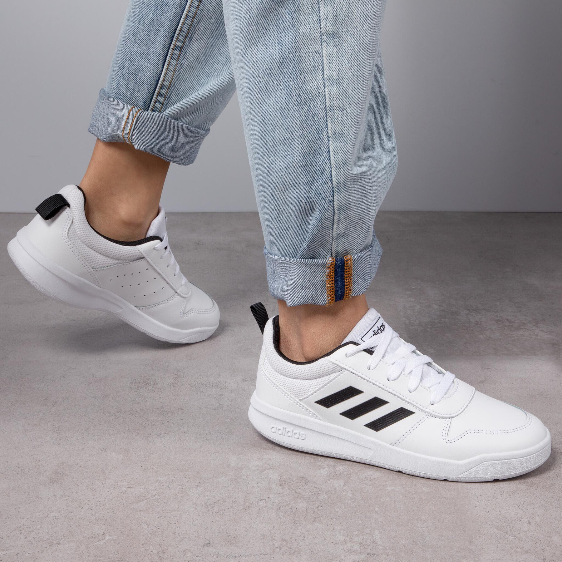 adidas Обувки Tensaur K EF1085 Бял - Pepit.bg